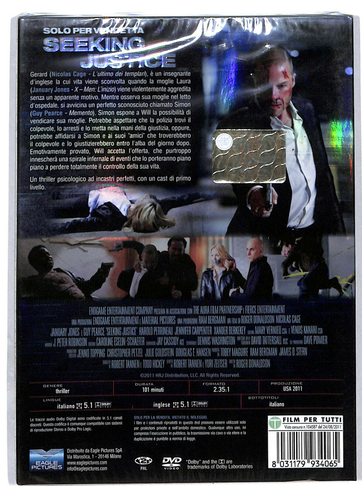 EBOND Solo Per Vendetta DVD DB645009