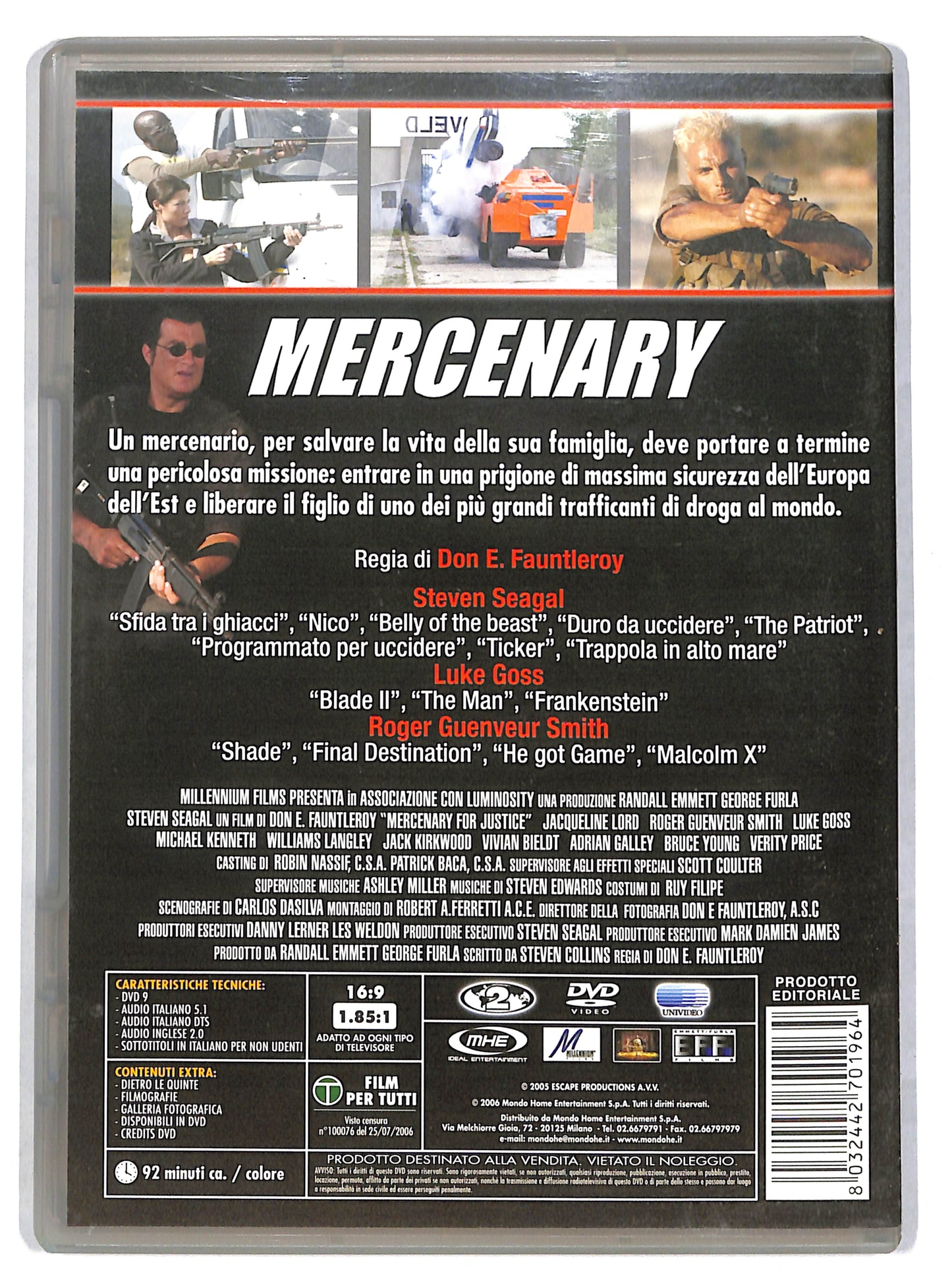 EBOND Mercenary DVD DB645137