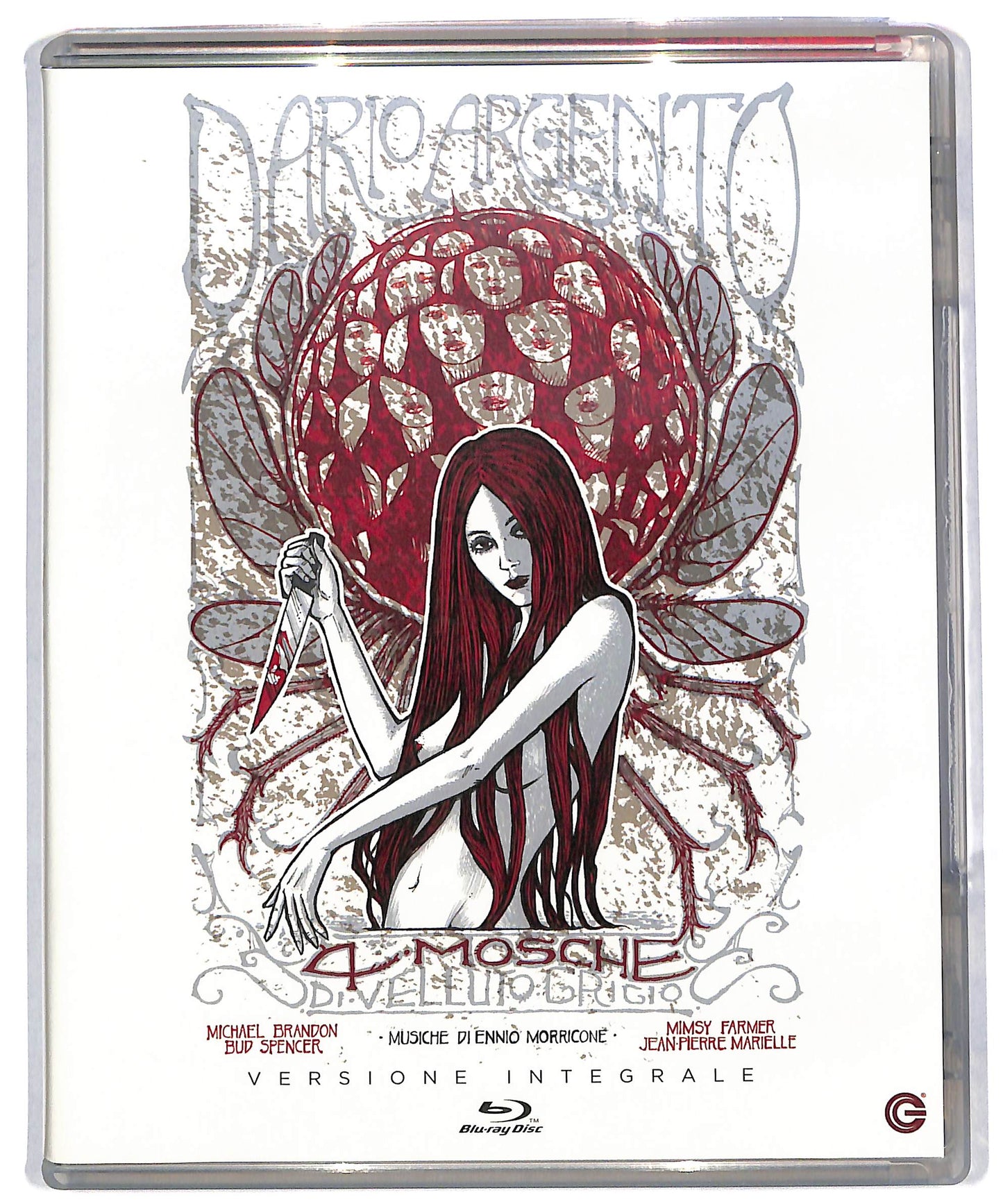 EBOND 4 Mosche Di Velluto Grigio BLURAY DB645154