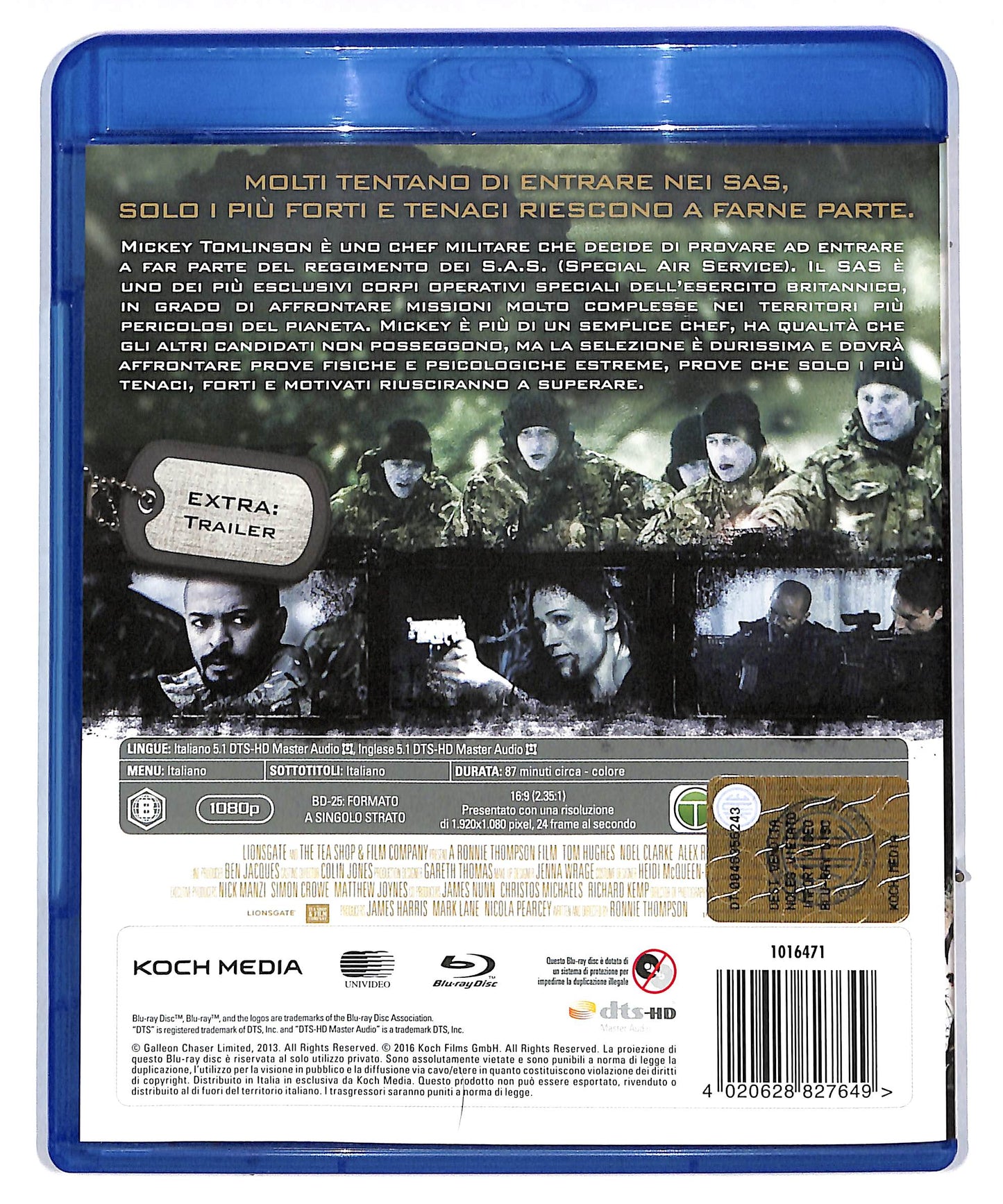 EBOND I Am soldier BLURAY DB645158