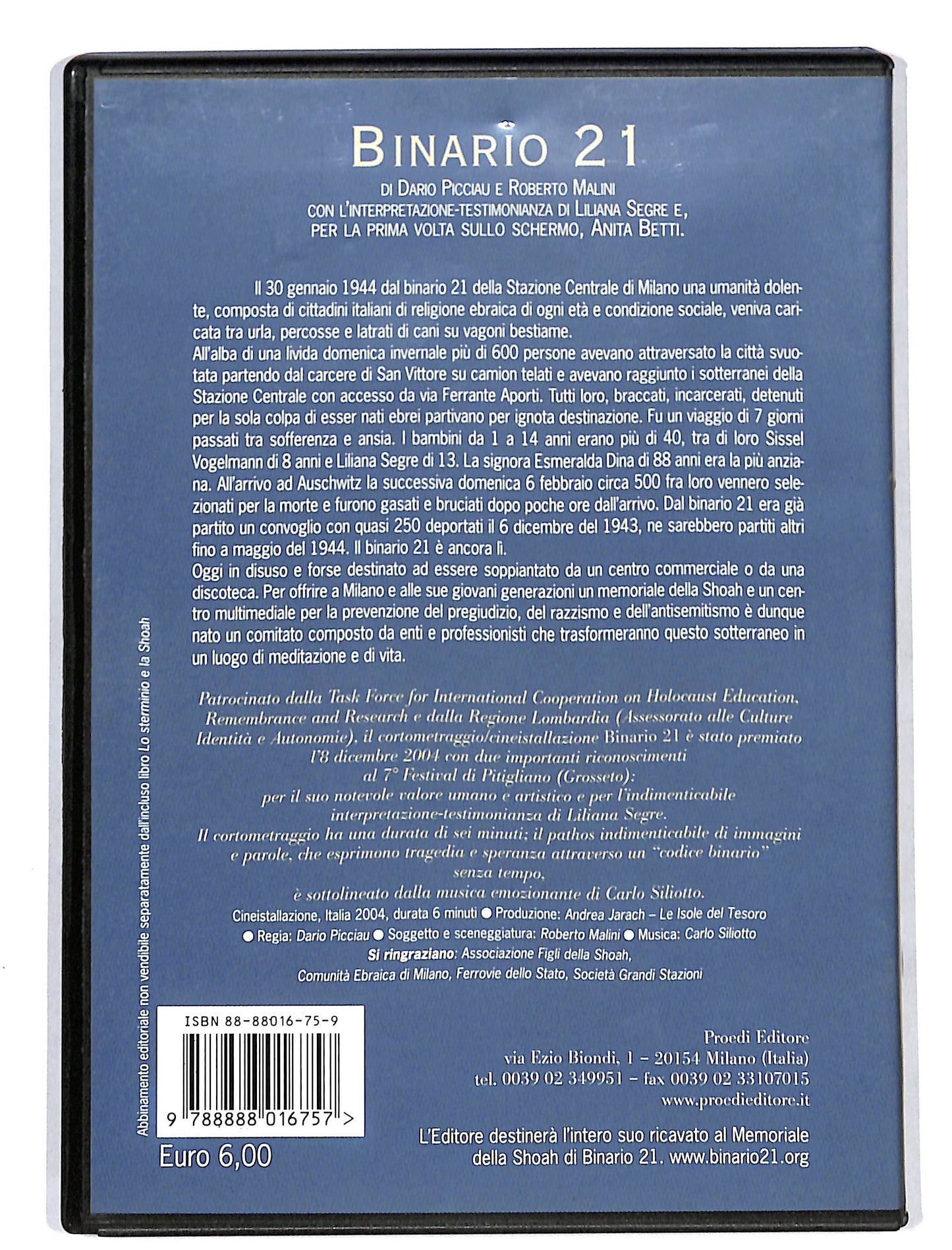 EBOND Binario 21 EDITORIALE DVD DB645449