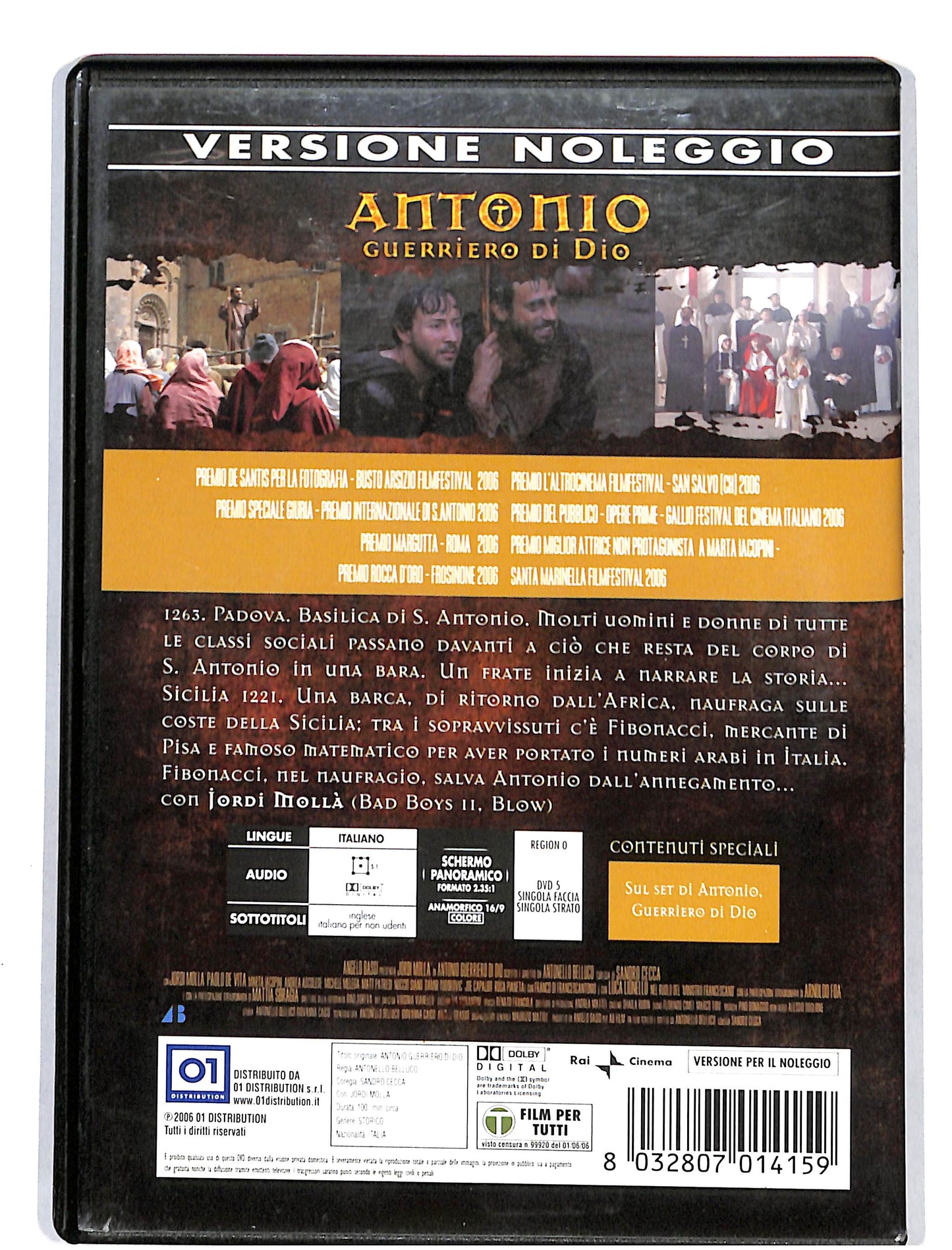 EBOND Antonio guerriero di Dio NOLEGGIO DVD DB645467