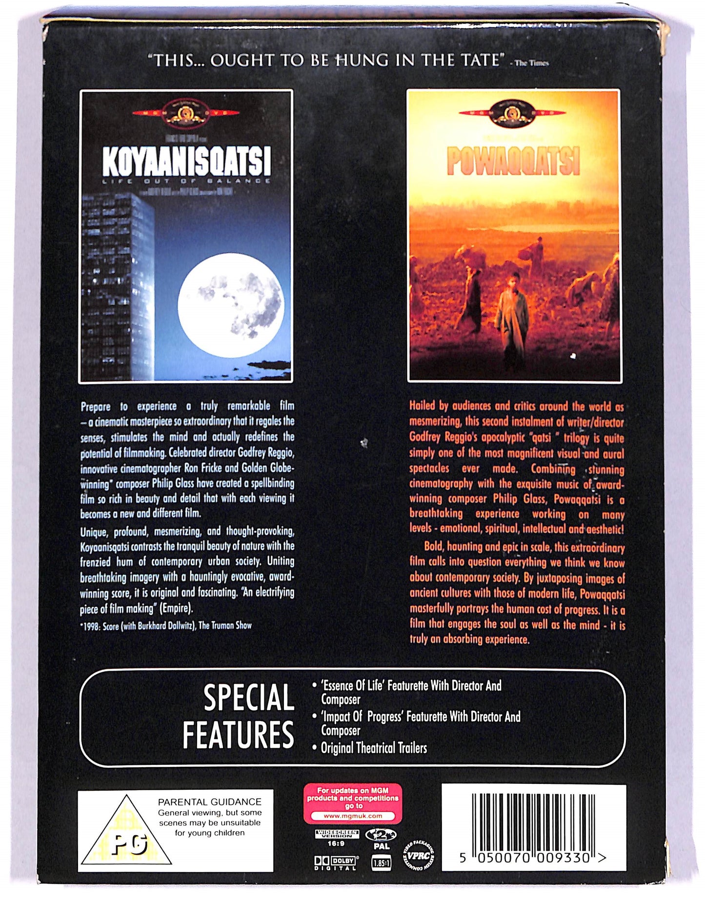 EBOND Koyaanisqatsi & Powaqqatsi DVD DB645473
