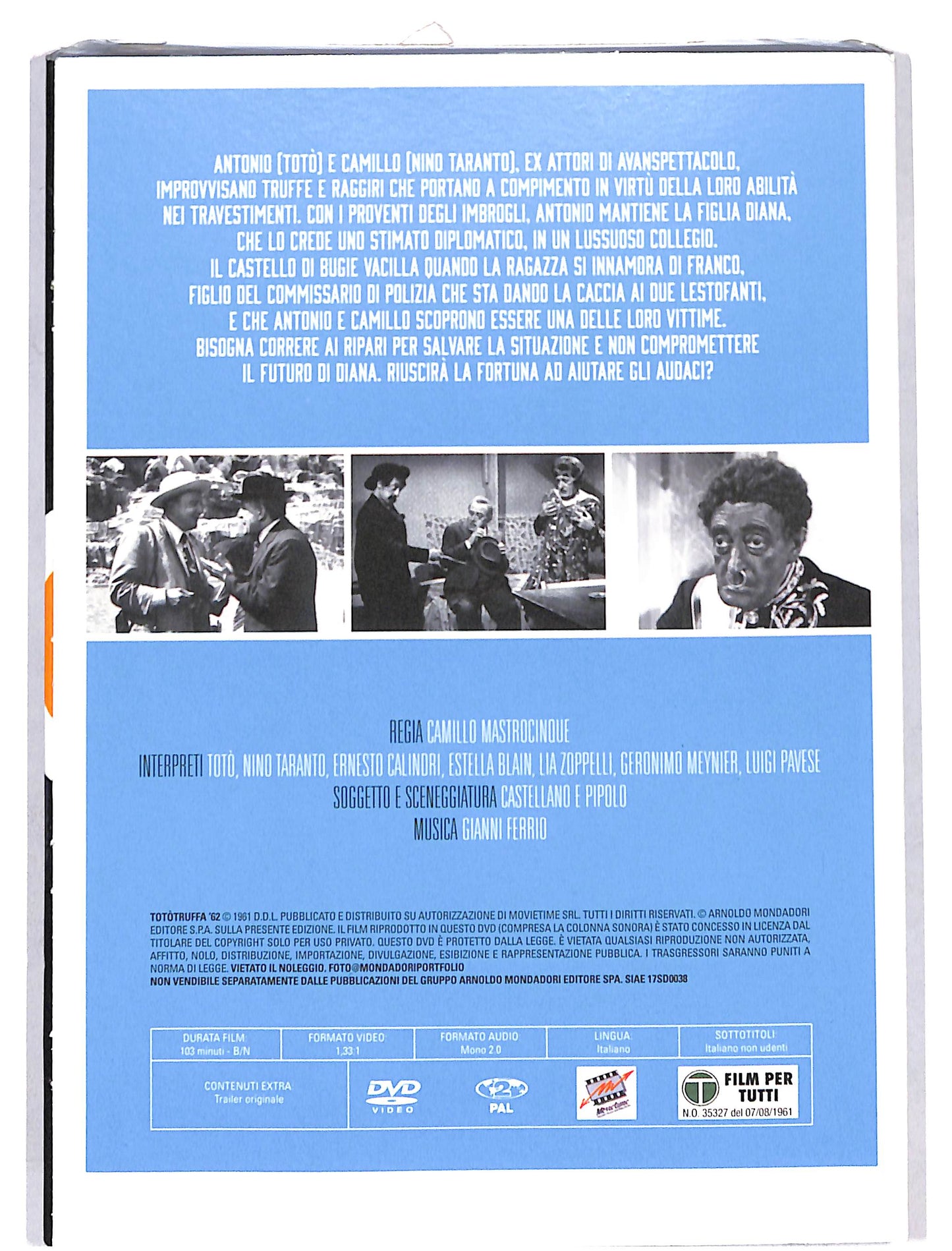 EBOND Toto - Tototruffa 62 EDITORIALE DVD DB645607