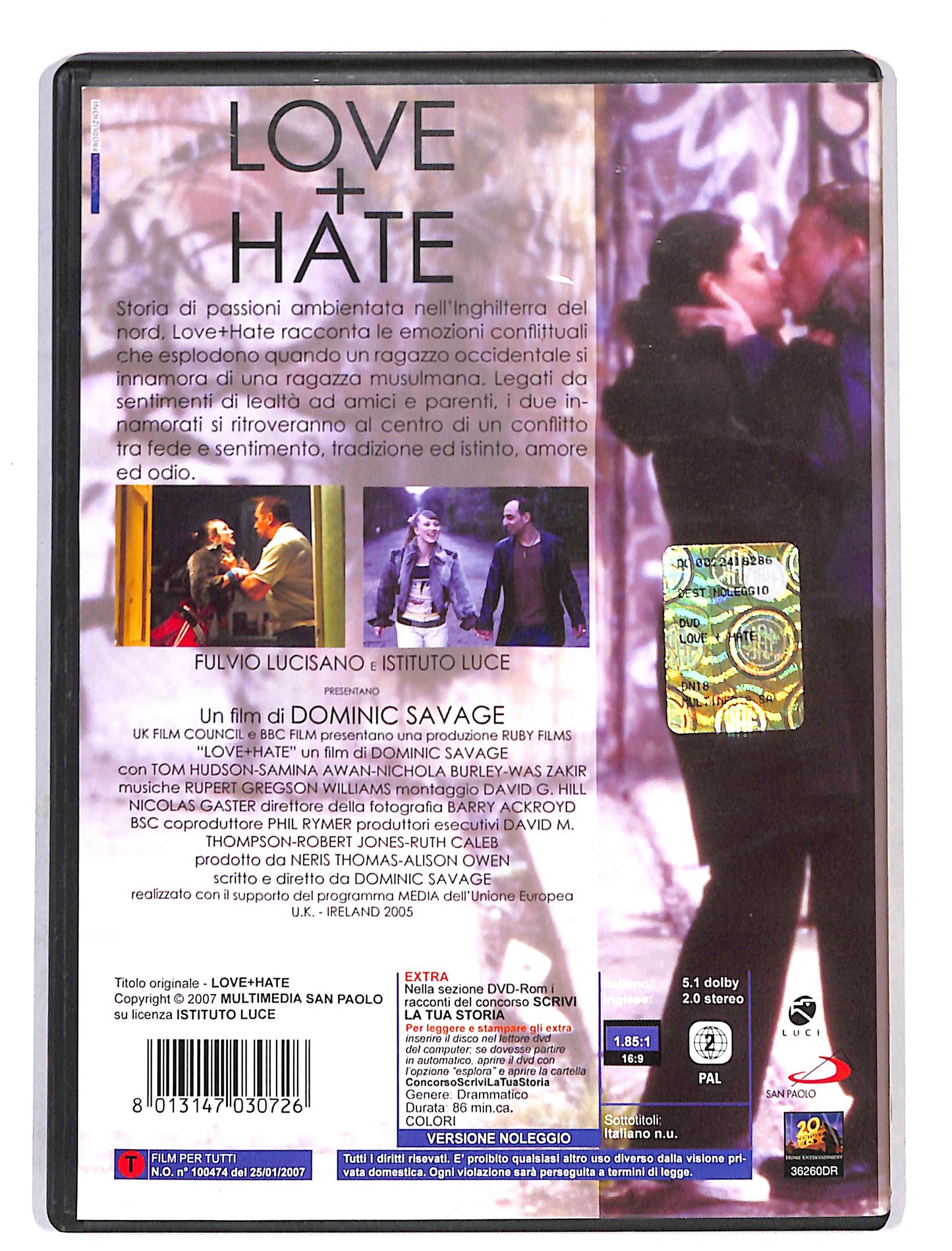 EBOND Love+Hate NOLEGGIO DVD DB645629