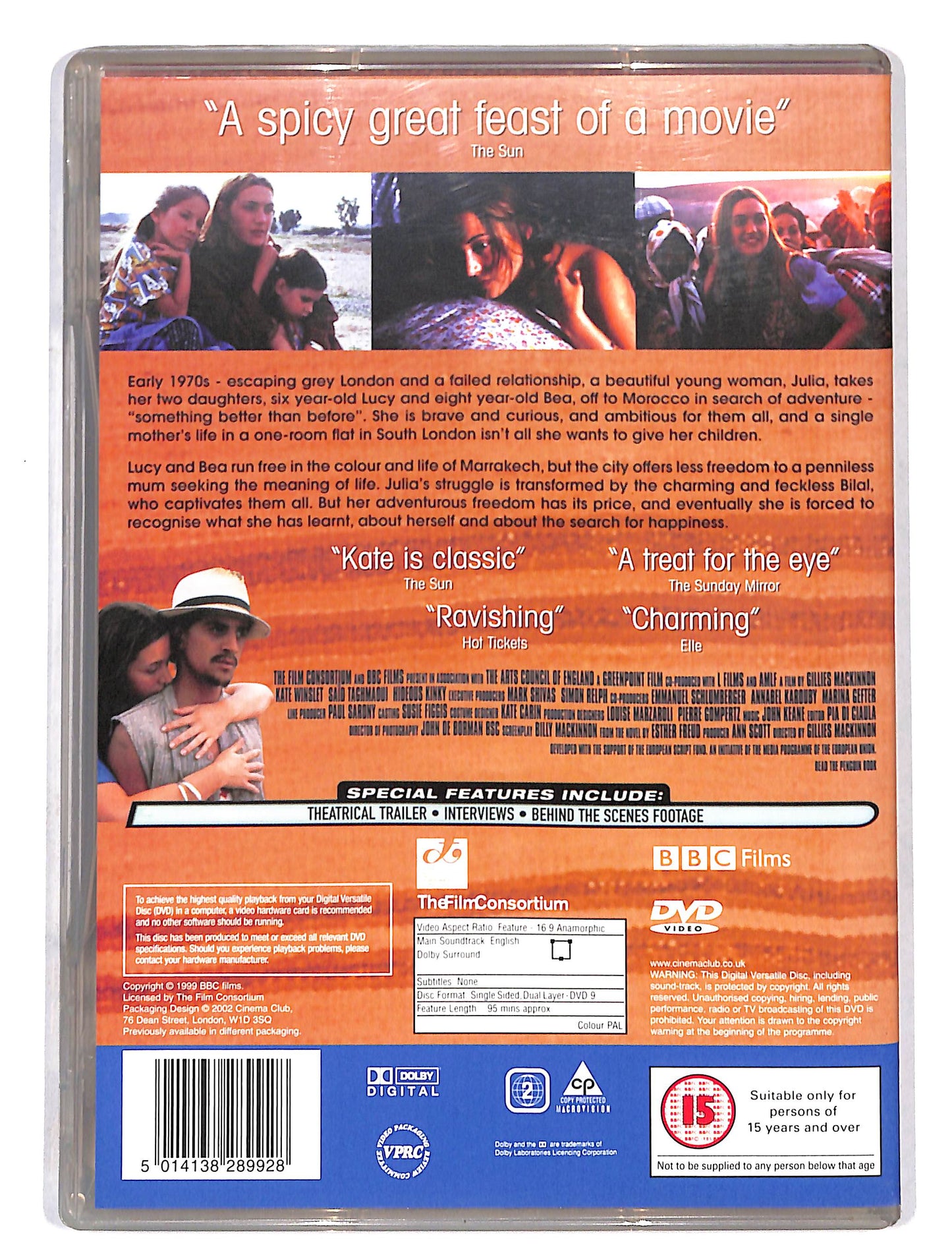 EBOND Hideous Kinky Edizione UK DVD DB645642