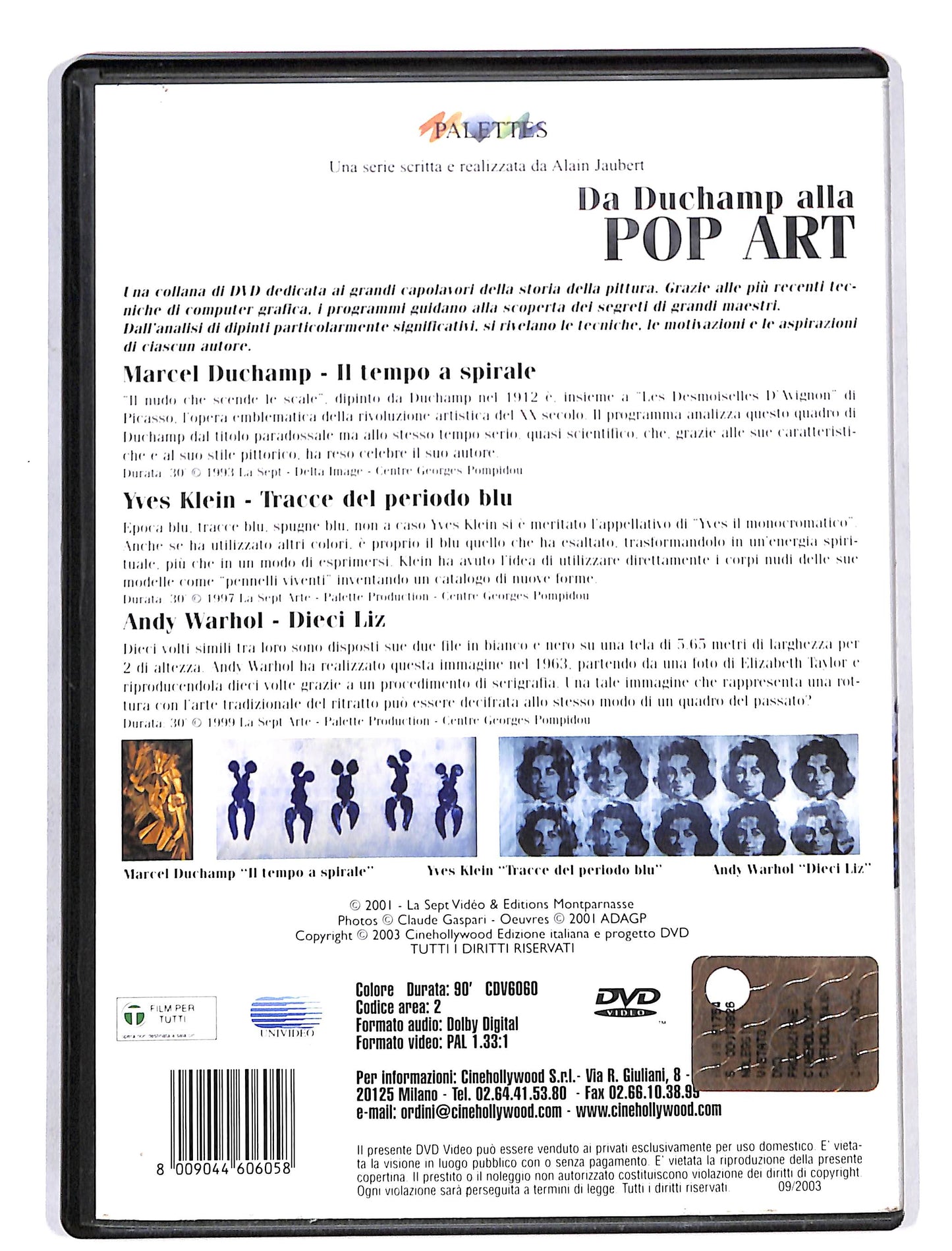 EBOND Da Duchamp Alla Pop-Art DVD DB645649