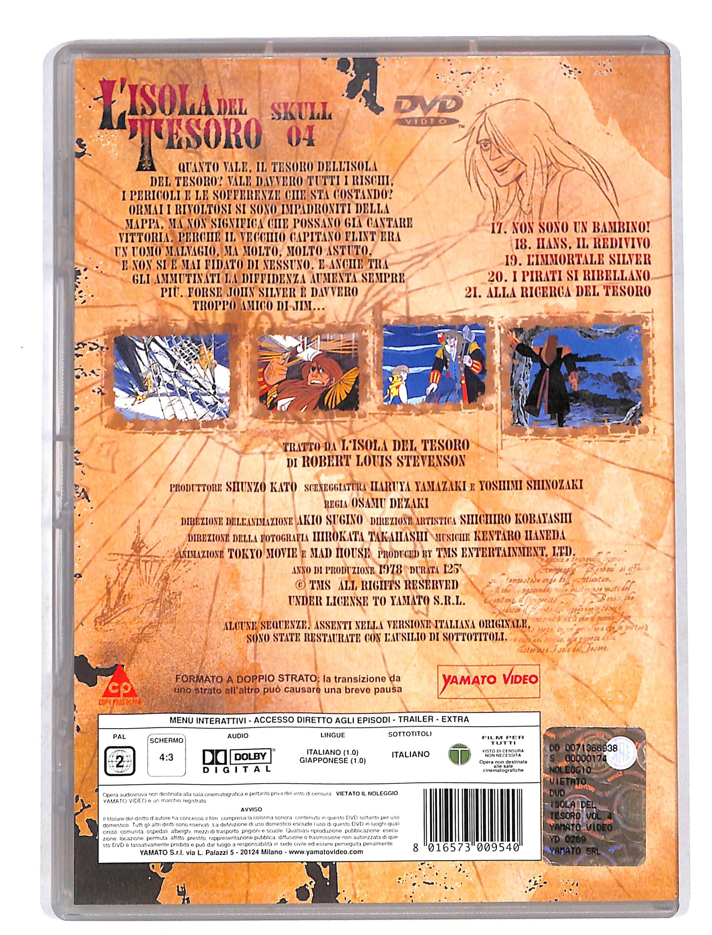 EBOND Skull 04 - L'isola del tesoro DVD DB645663