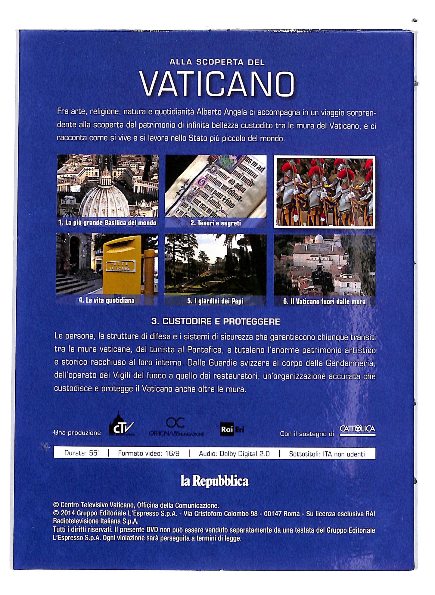 EBOND Alla Scoperta del Vaticano vol.3 EDITORIALE DVD DB645665