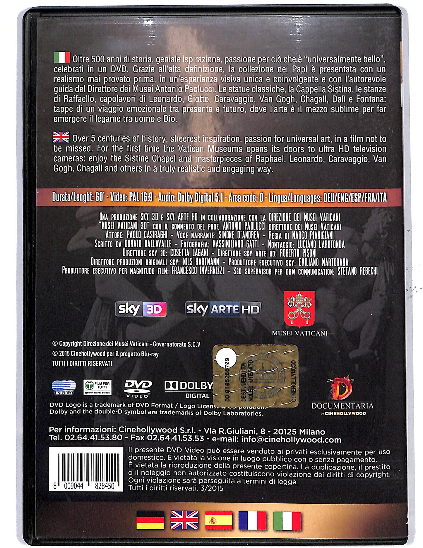 EBOND Musei Vaticani DVD DB646221