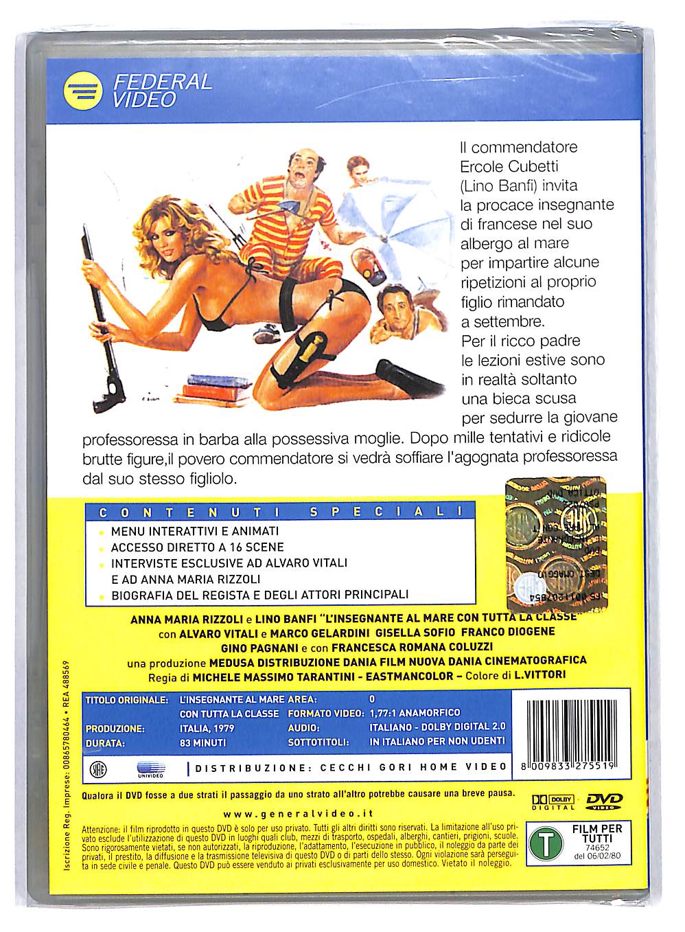 EBOND L'insegnante Al Mare Con Tutta La Classe DVD DB646424