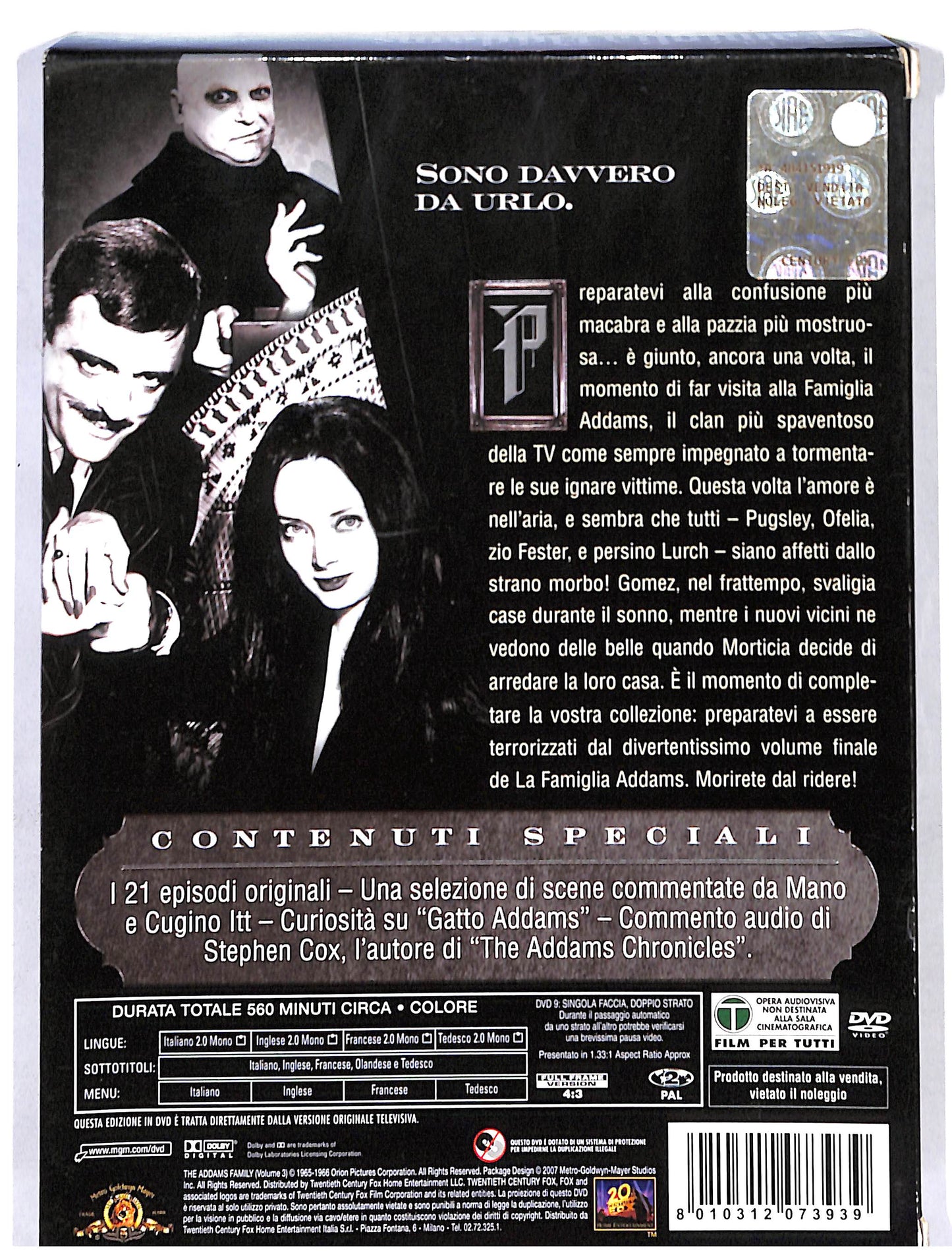 EBOND La Famiglia Addams volume 3 DVD DB646434