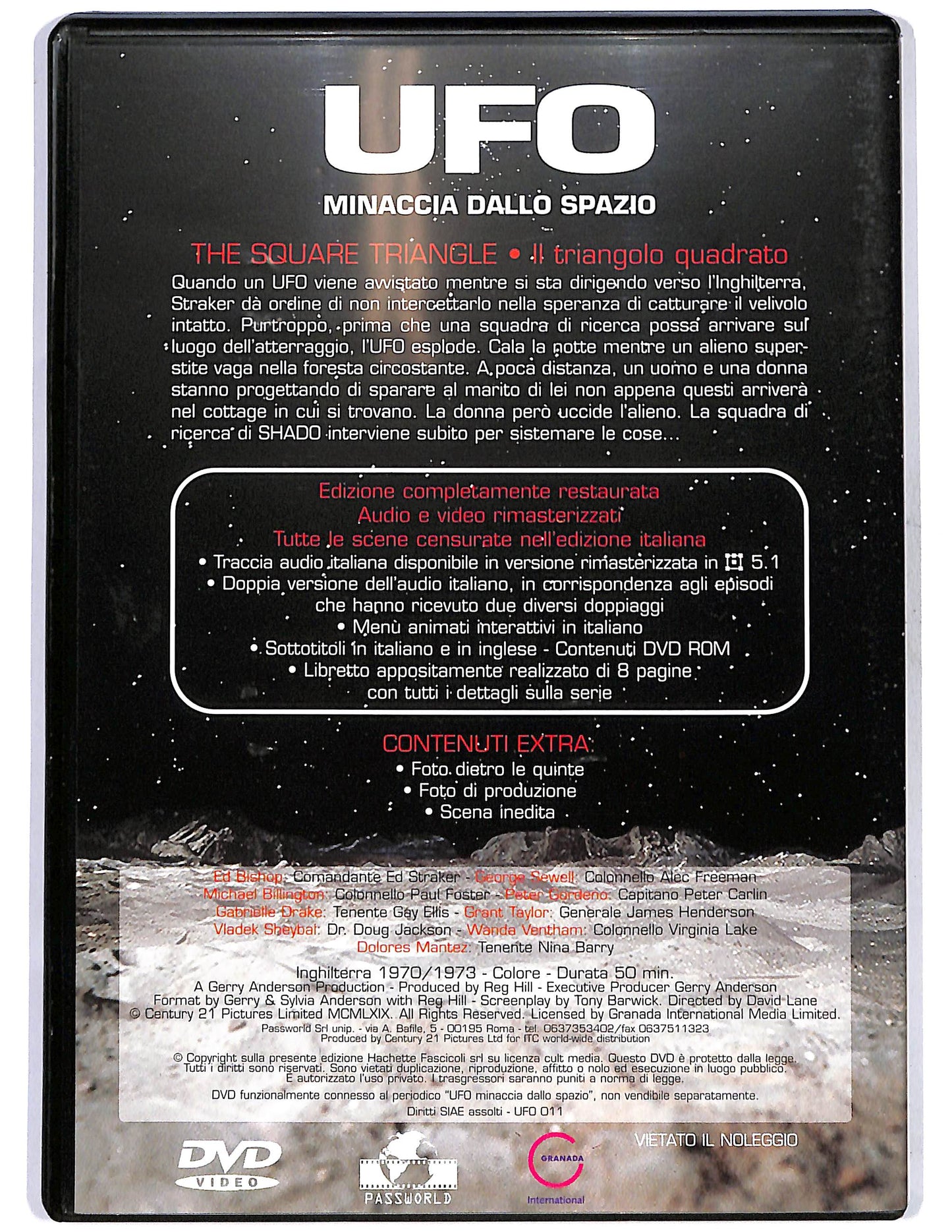 EBOND UFO Minaccia dallo spazio vol.21 EDITORIALE DVD DB646449