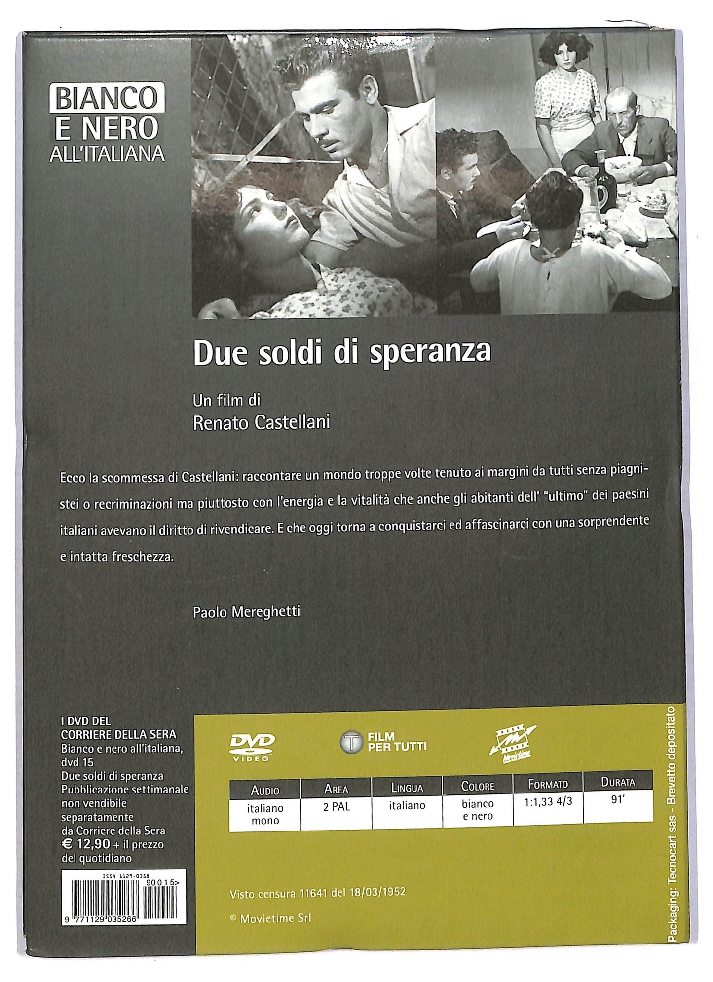 EBOND Due soldi di speranza DVD DB646453