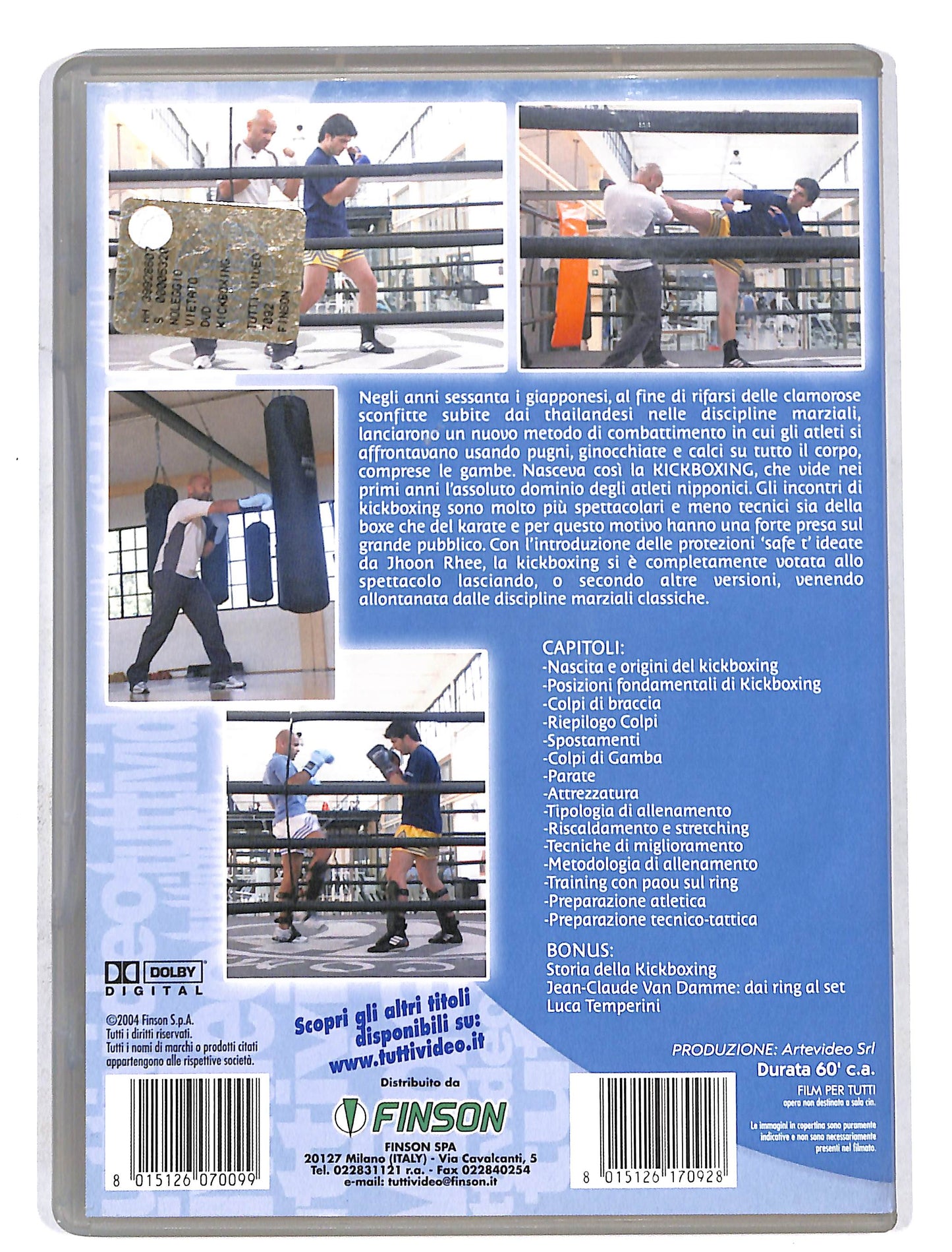 EBOND Kick Boxing l'arte del combattimento DVD DB646461