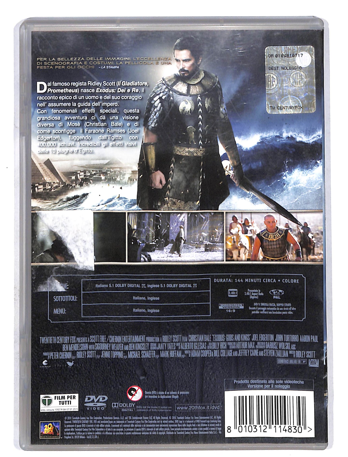 EBOND Exodus Dei e re NOLEGGIO DVD DB646462