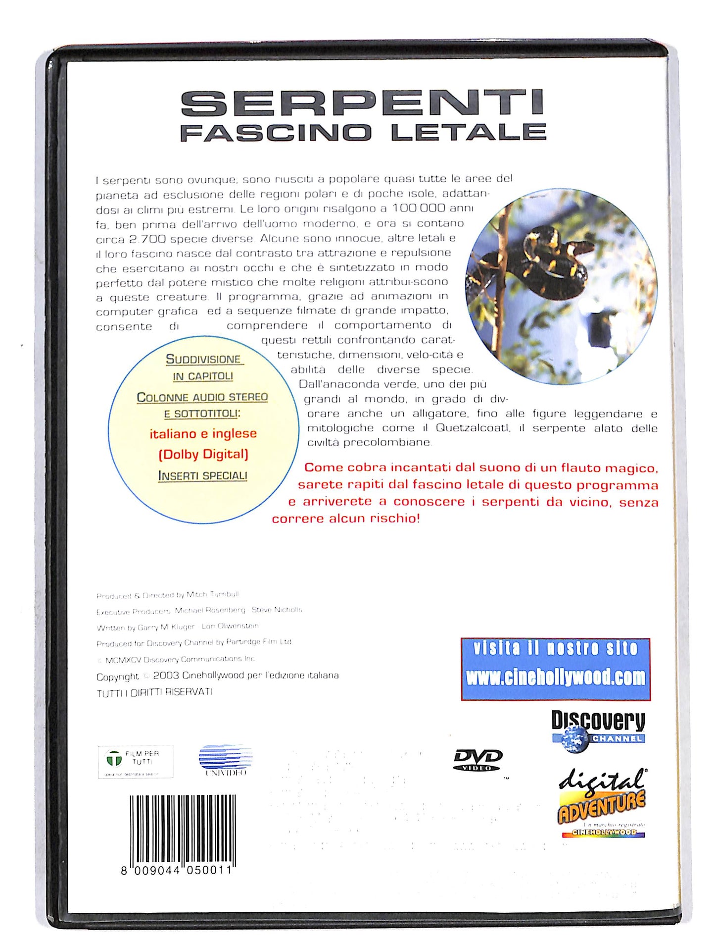 EBOND Serpenti fascino letale DVD DB646463