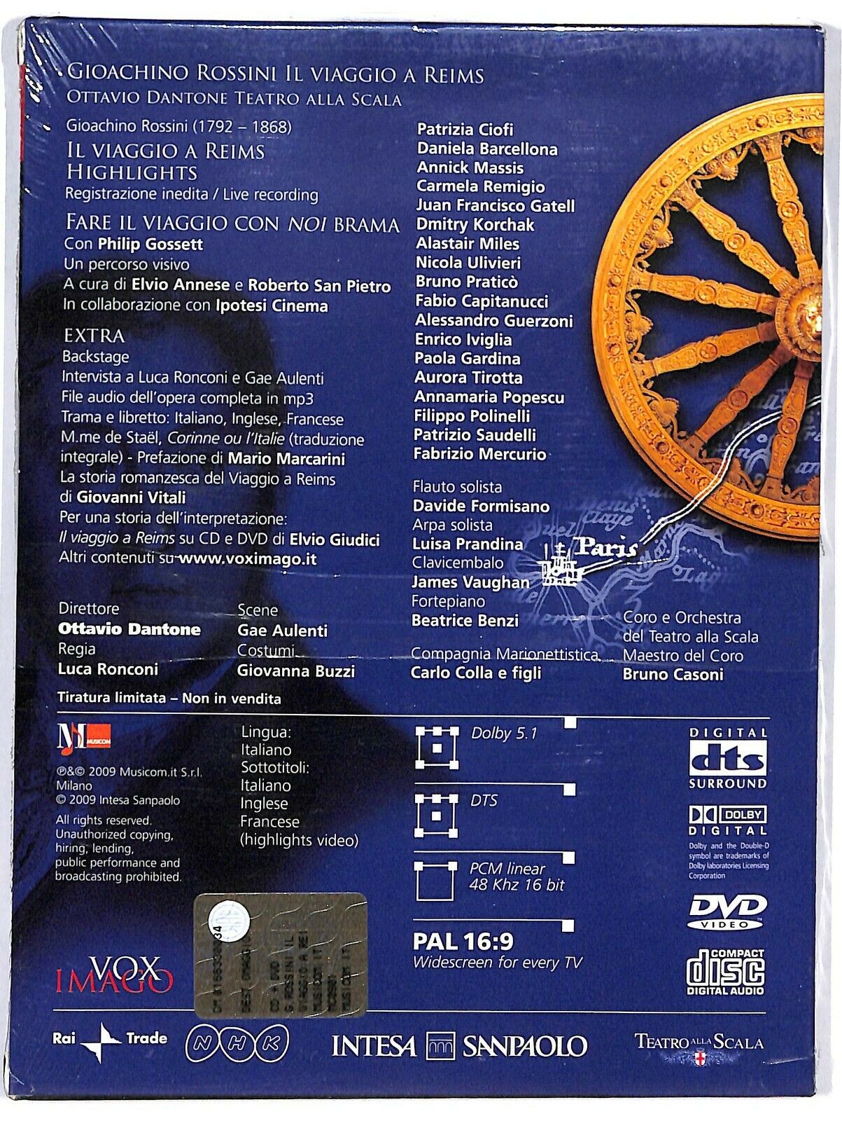 EBOND Gioachino Rossini Il Viaggio a Reims Ottavio Dantone La Scala DVD DB646470