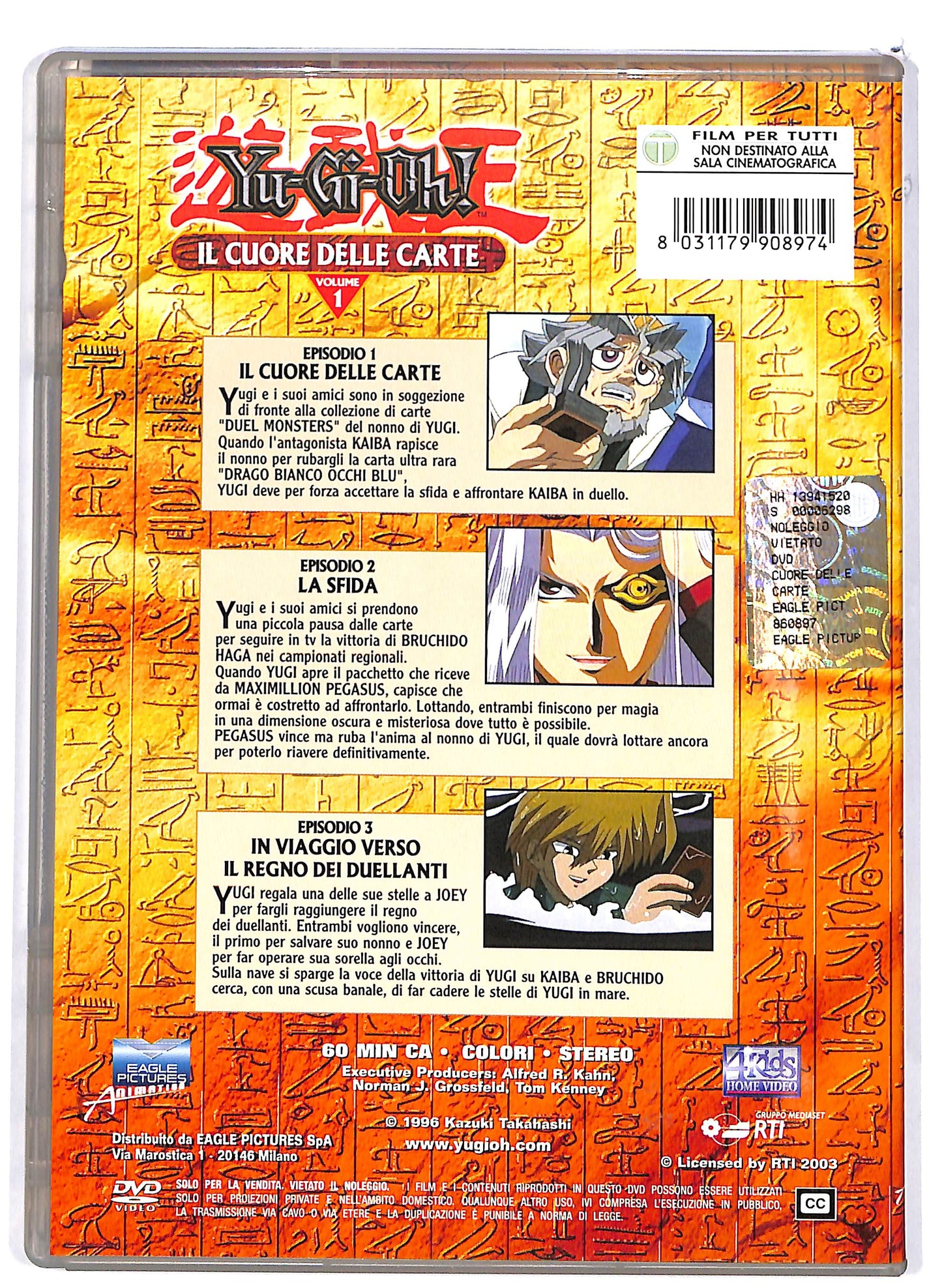 EBOND Yu-Gi-Oh! Vol. 01 Il cuore delle carte DVD DB646641