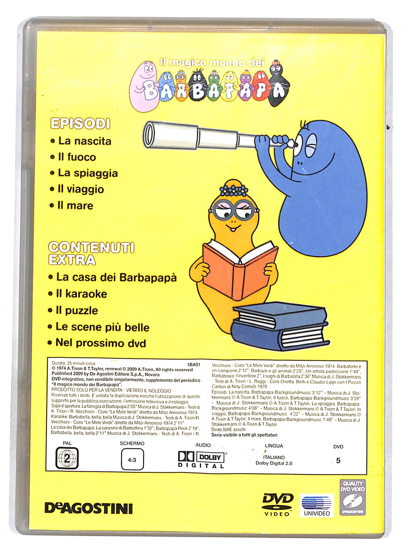 EBOND Il Magico mondo dei Barbapapa vol.1 EDITORIALE DVD DB646651