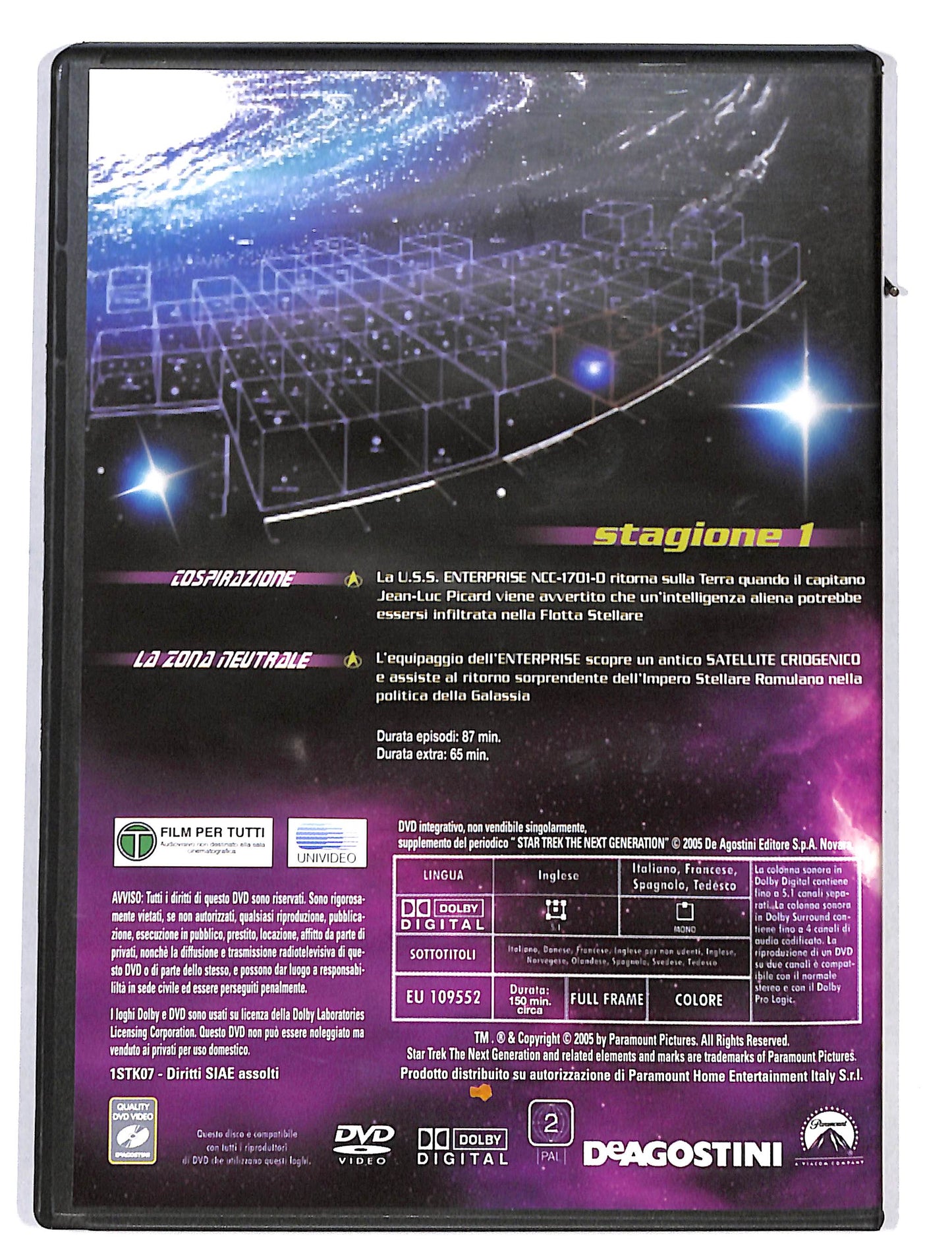EBOND Star Trek the next Generation vol.7 Stagione 1 DVD DB646829