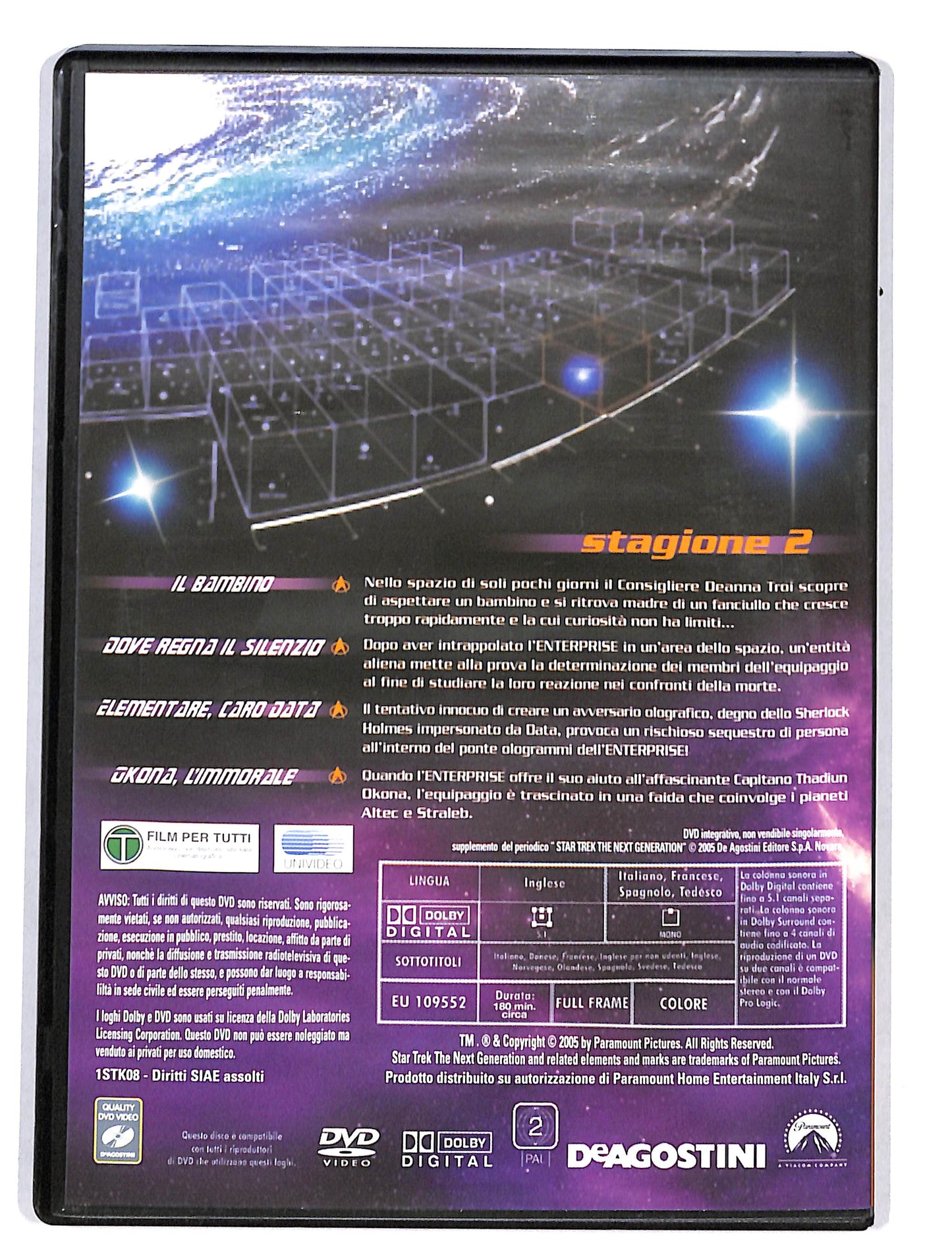 EBOND StarTrek the next Generation vol.1 stagione 2 DVD DB646830