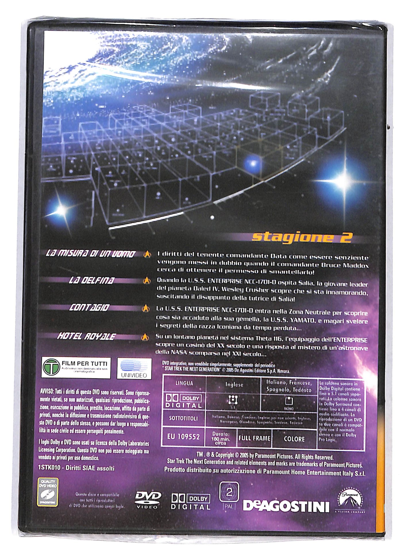 EBOND StarTrek the next generation vol.3 Stagione 2 DVD DB646832