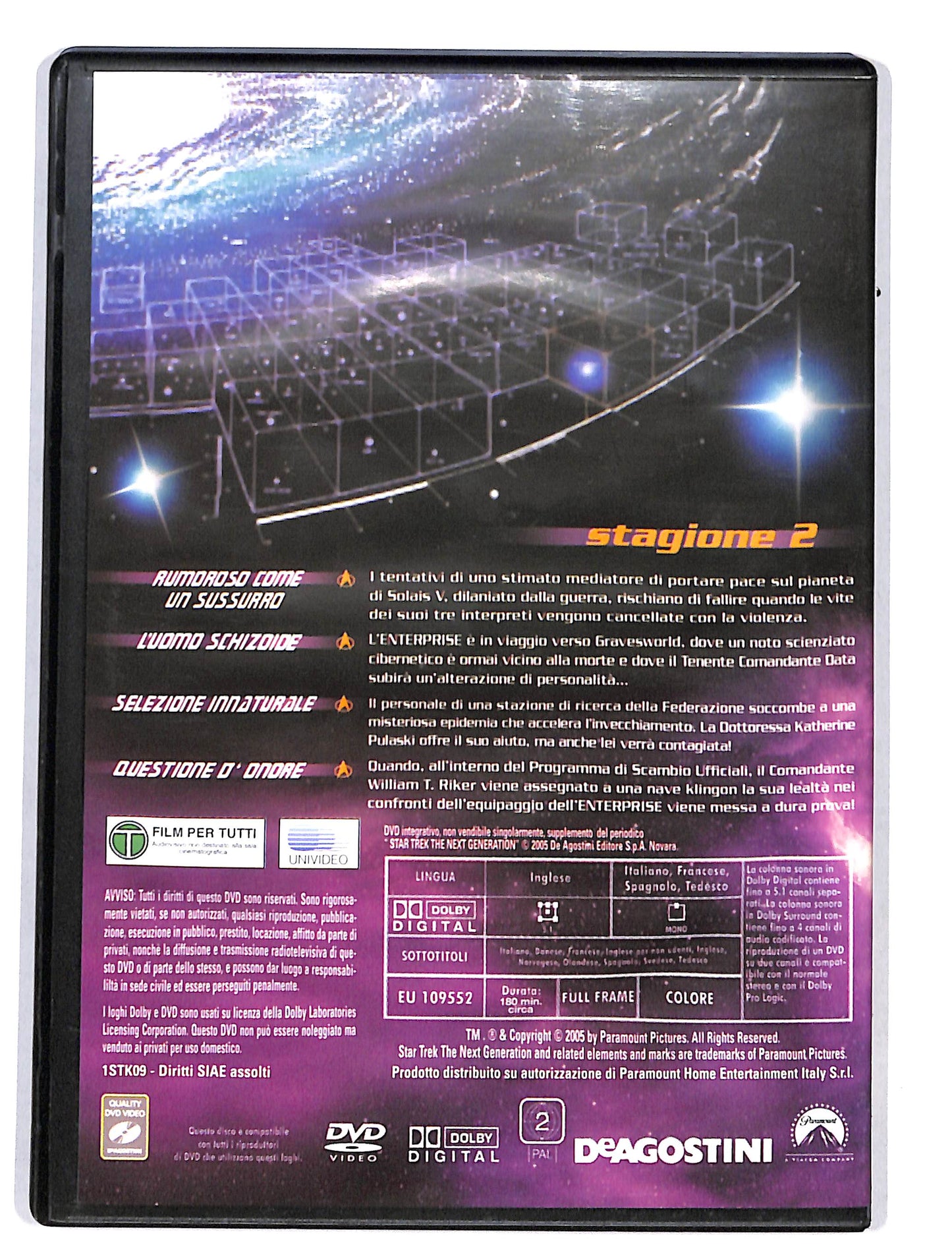 EBOND StarTrek the next generation vol.2 stagione 2 DVD DB646833