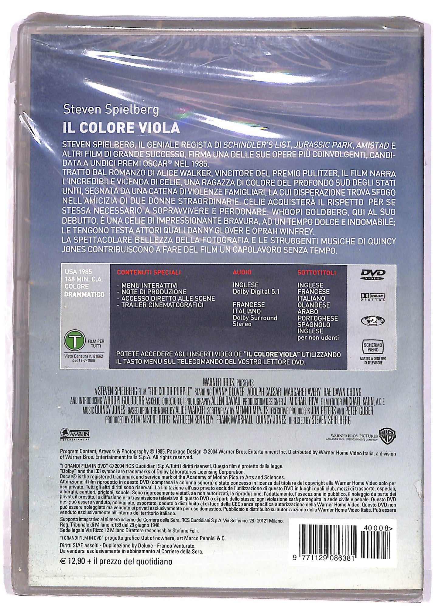 EBOND Il colore viola EDITORIALE DVD DB647119