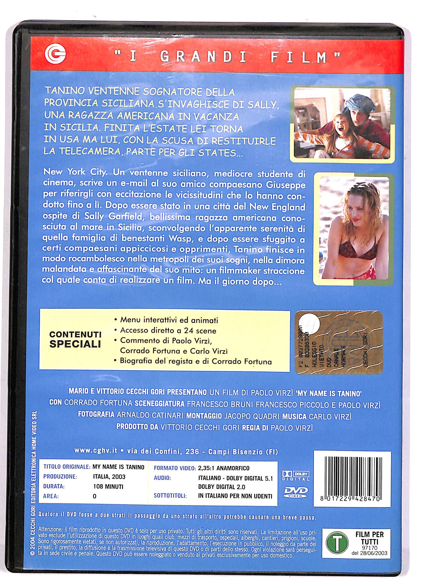 EBOND My Name Is Tanino DVD DB647160