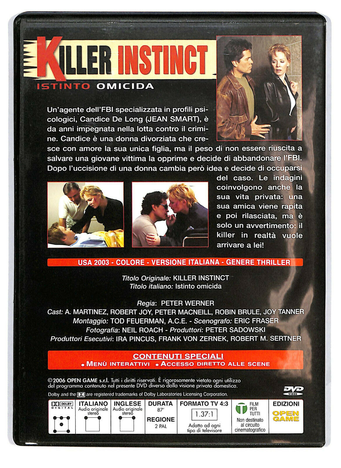 EBOND Killer Instinct - Istinto Omicida DVD DB647302