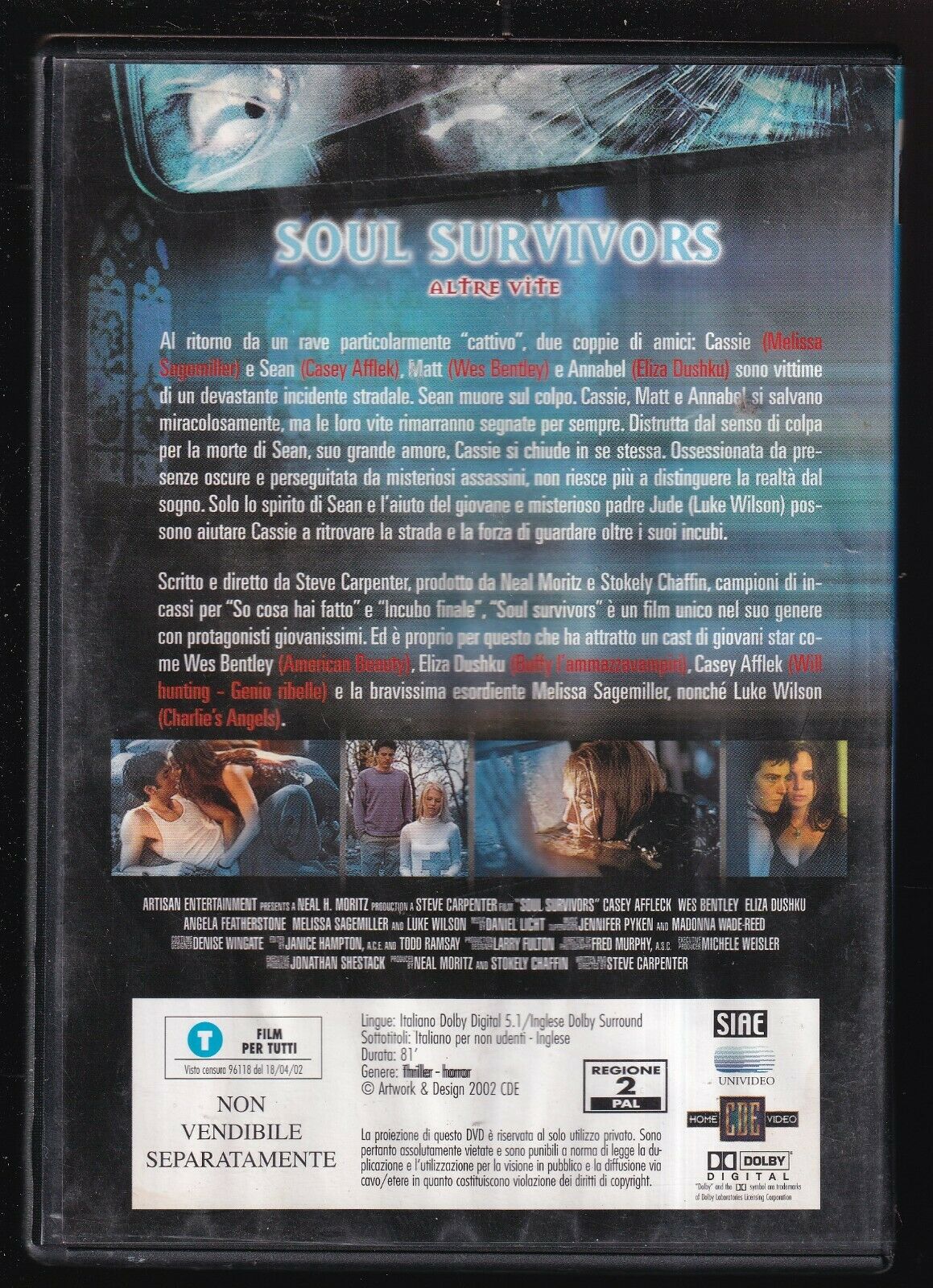 EBOND Soul Survivors - Altre Vite DVD DB647326