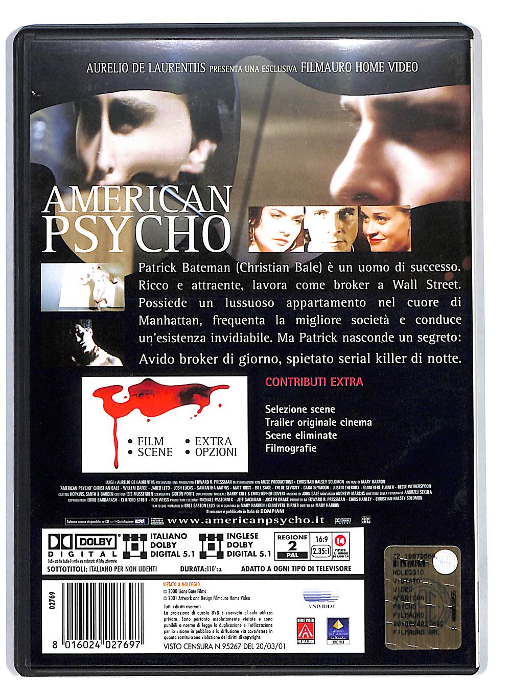 EBOND American Psycho DVD DB648330