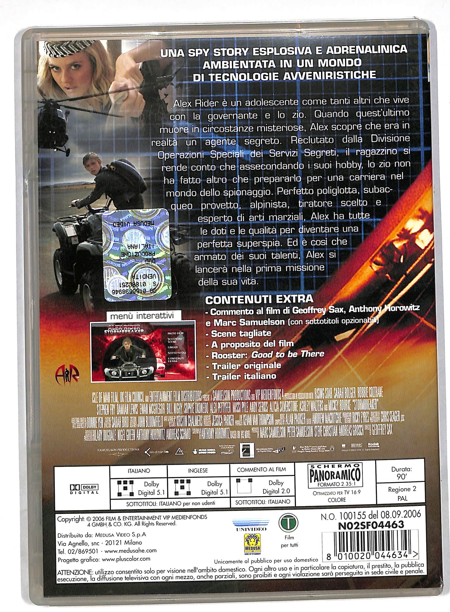 EBOND Alex Rider - Stormbreaker DVD DB648625