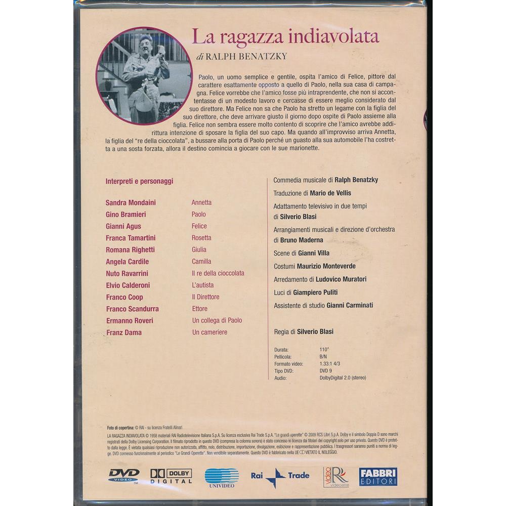 EBOND La ragazza indiavolata - Le grandi operette DVD DB648915