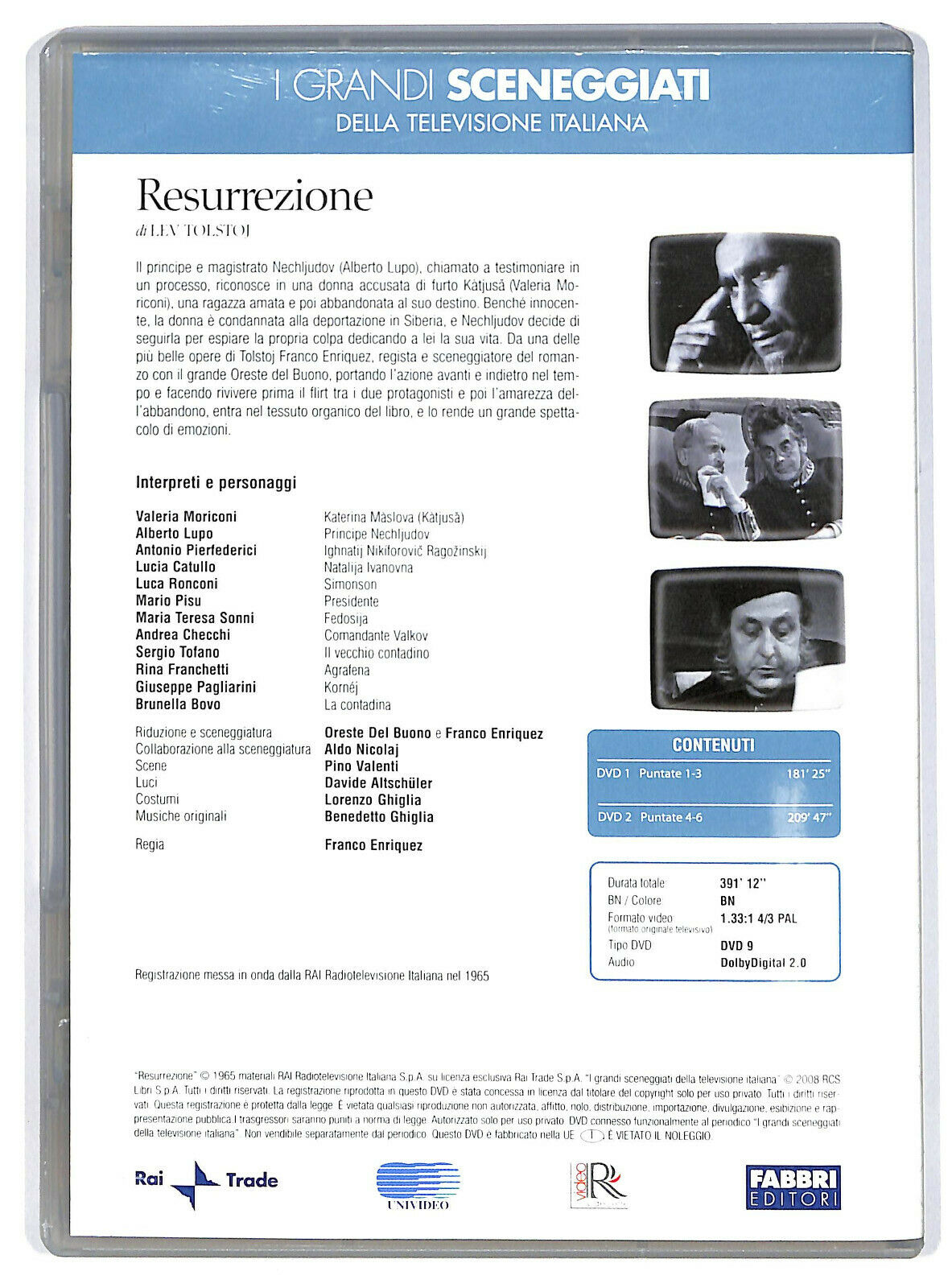 EBOND Resurrezione : Puntate 1-6 Editoriale DVD DB648922