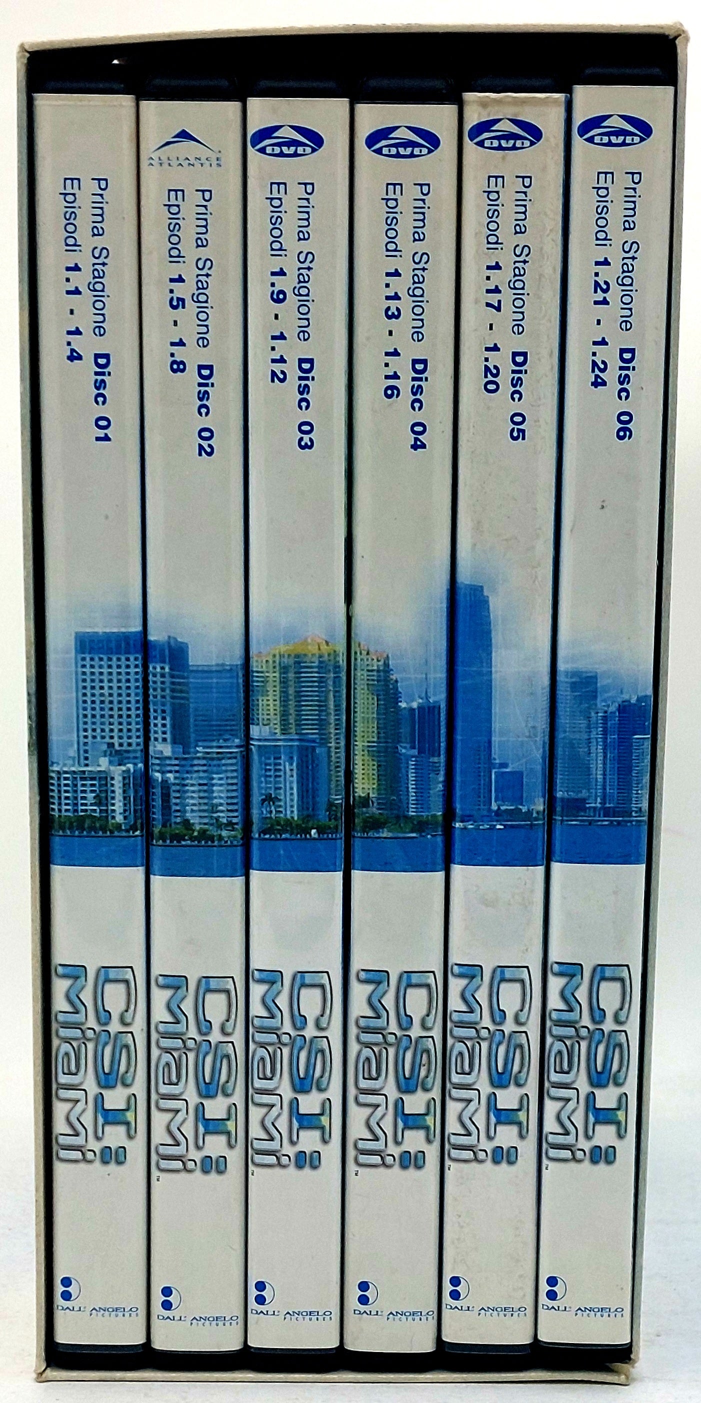 EBOND CSI Miami Prima stagione episodi 1-24 - Box EDITORIALE DVD DB648947
