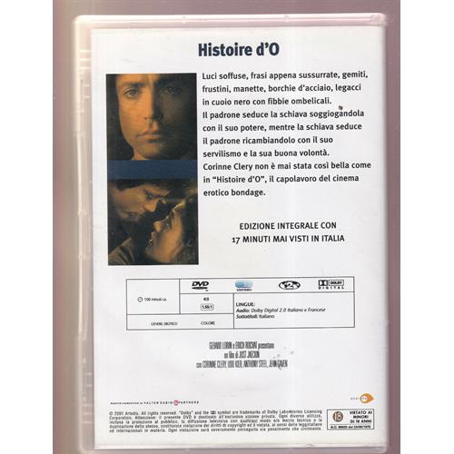 EBOND Histoire D'o Editoriale DVD DB648959