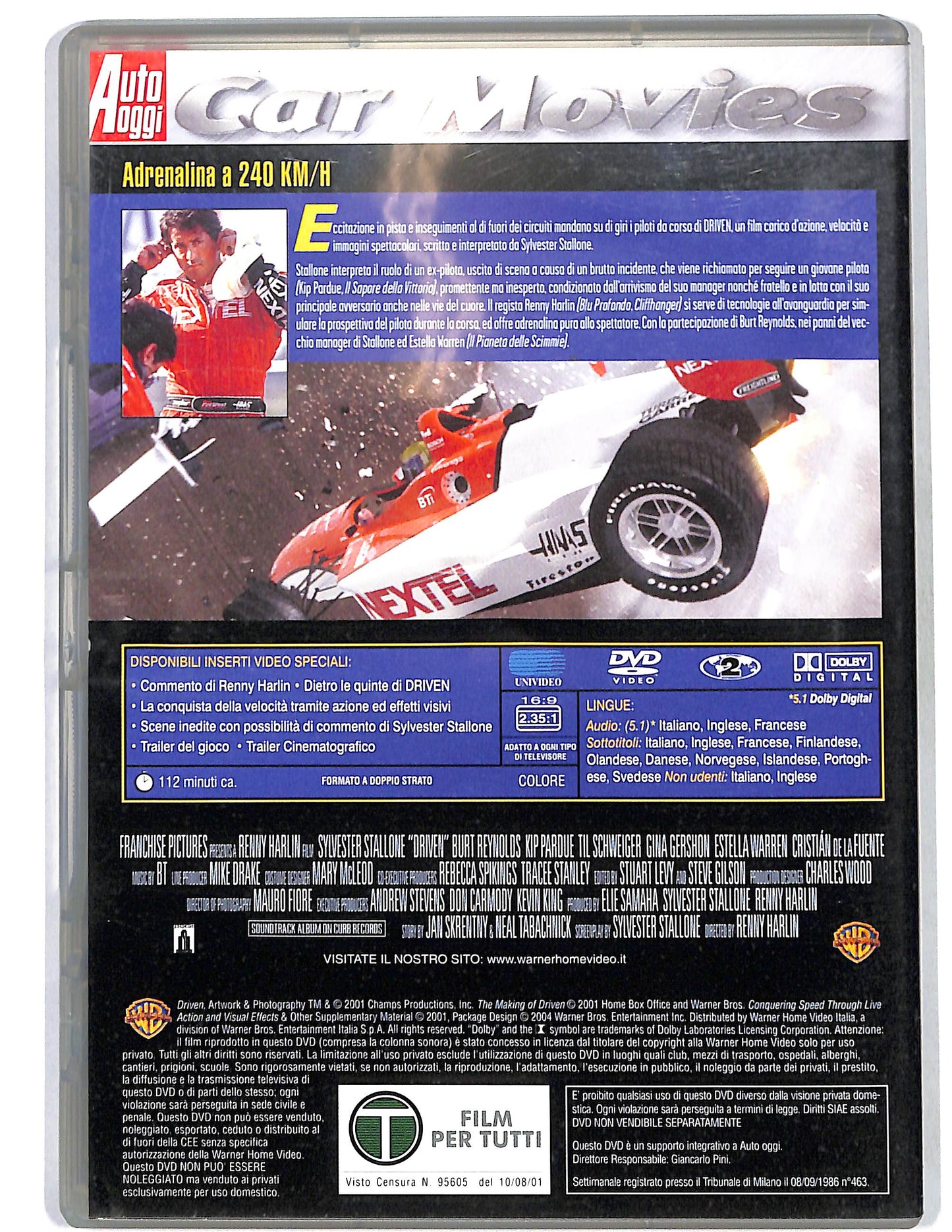 EBOND Driven EDITORIALE DVD DB649151