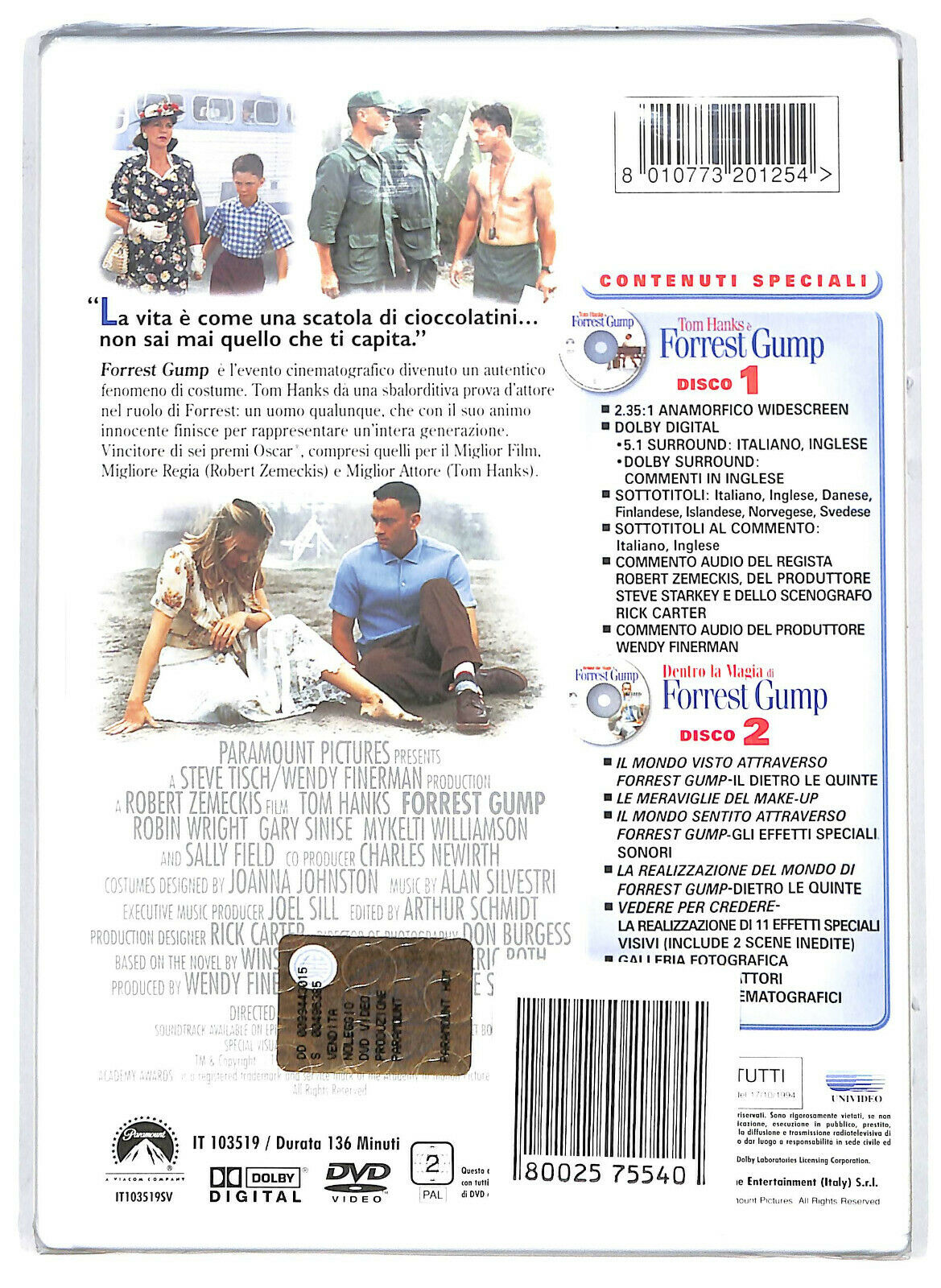 EBOND Forrest Gump Edizione Speciale DVD DB649333