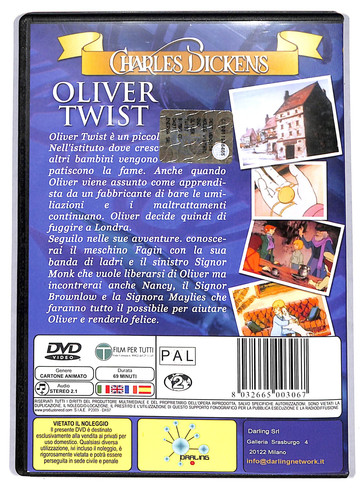 EBOND Oliver twist DVD DB649336