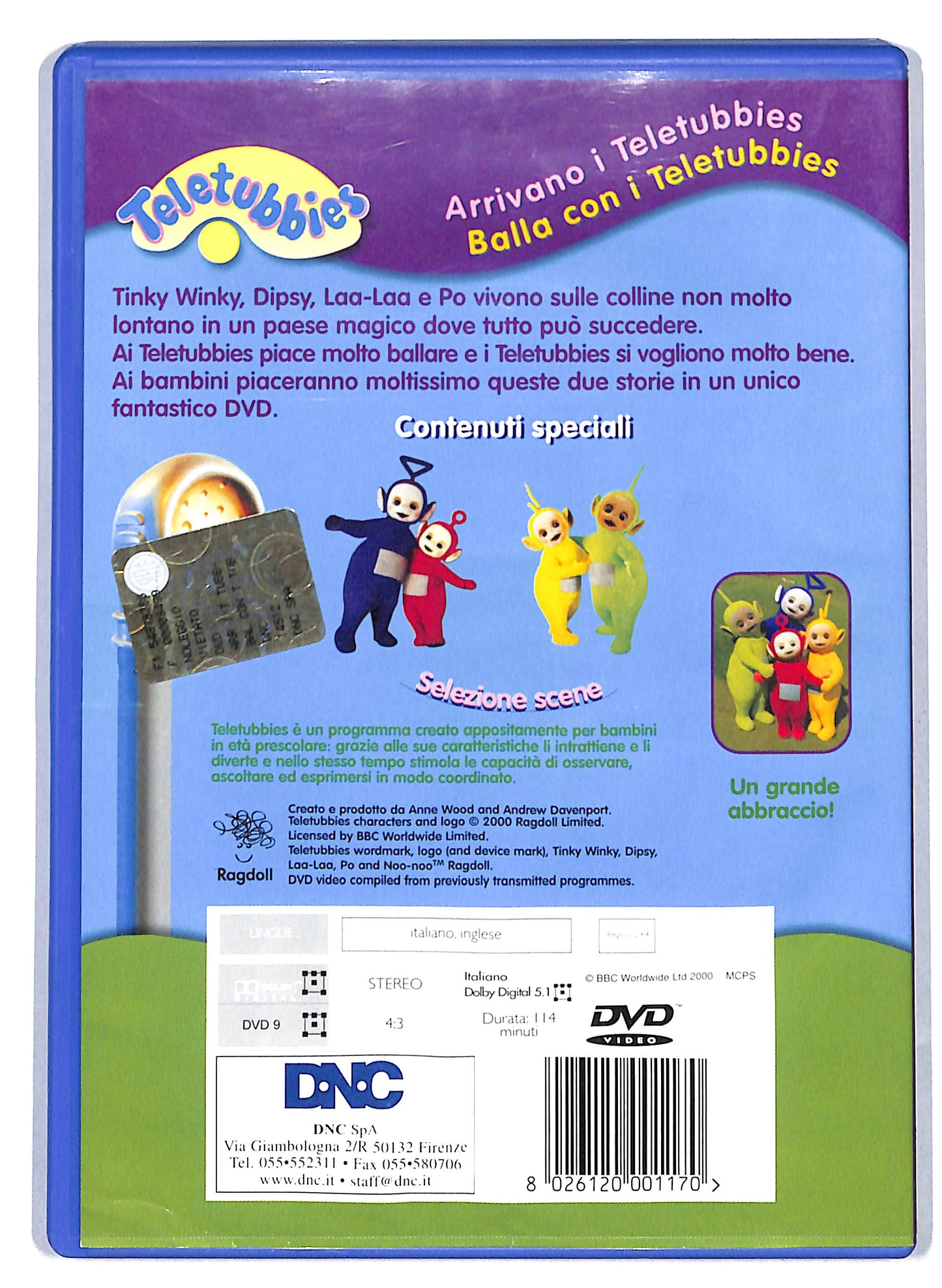 EBOND Arrivano i Teletubbies + Balla con i Teletubbies DVD DB649601