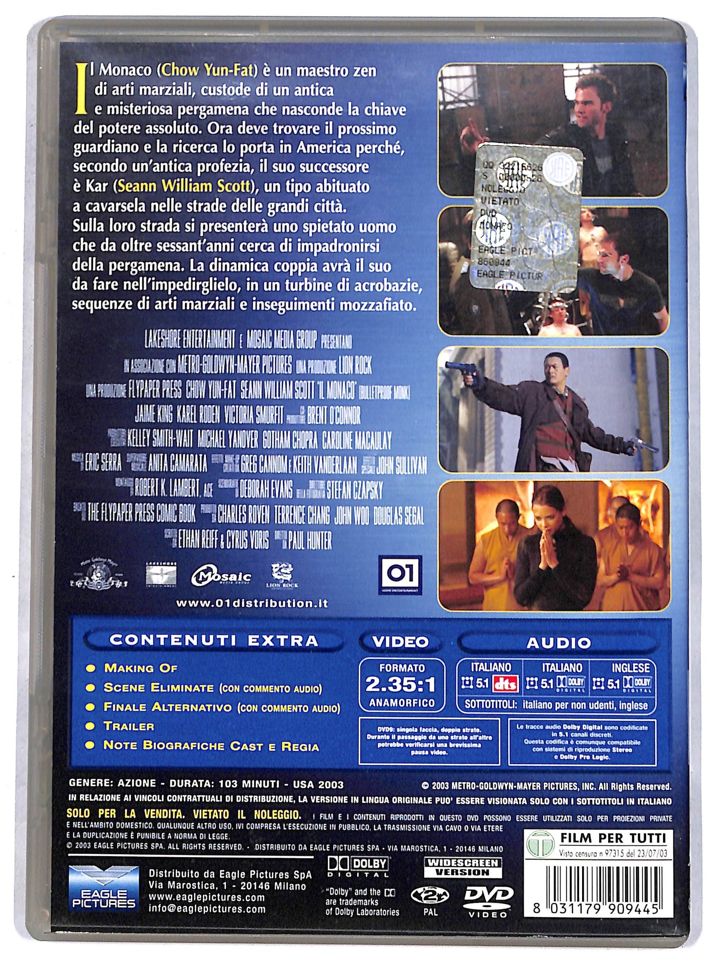 EBOND il monaco DVD DB649620