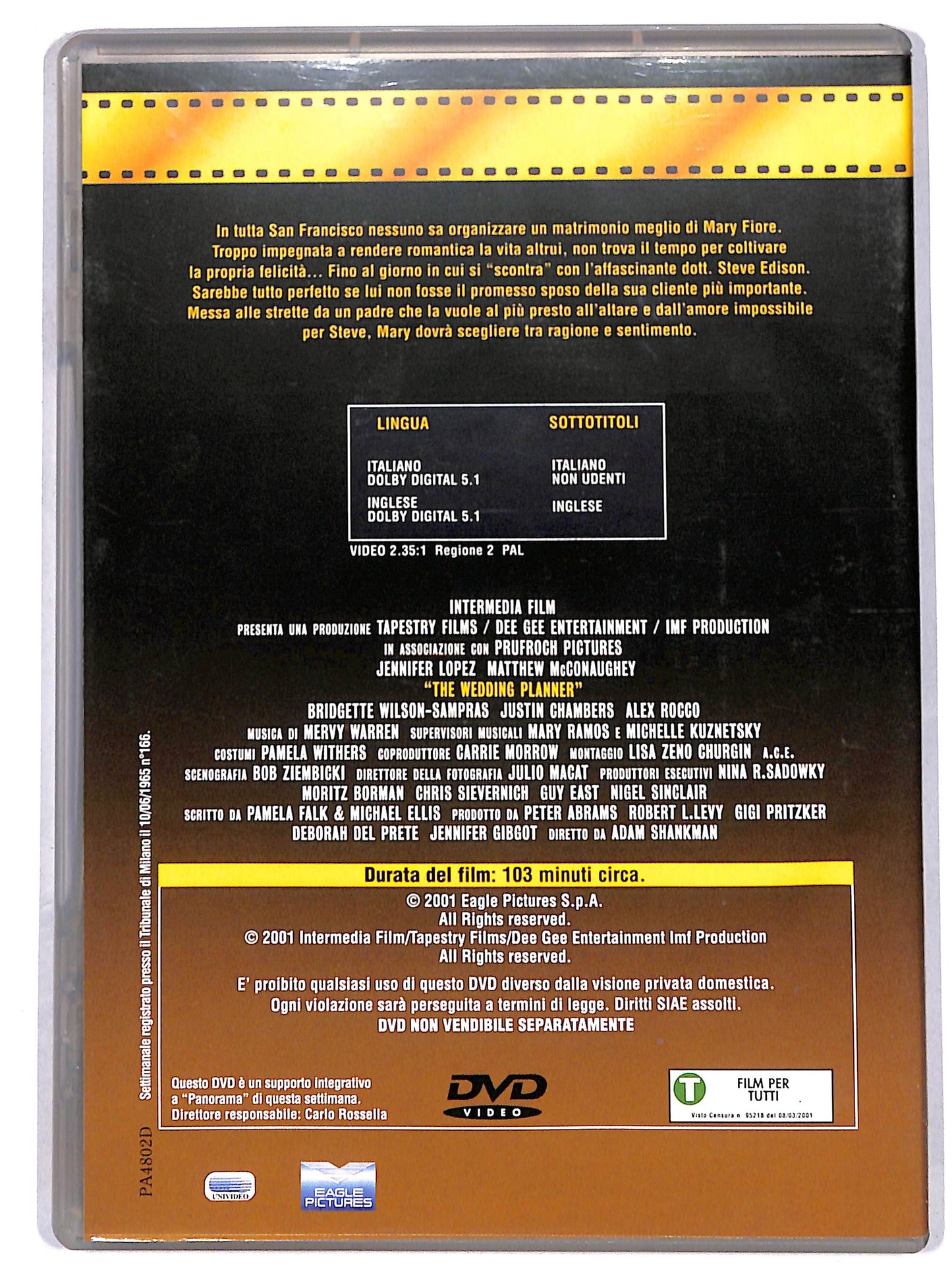 EBOND the wedding planner - EDITORIALE DVD DB649802