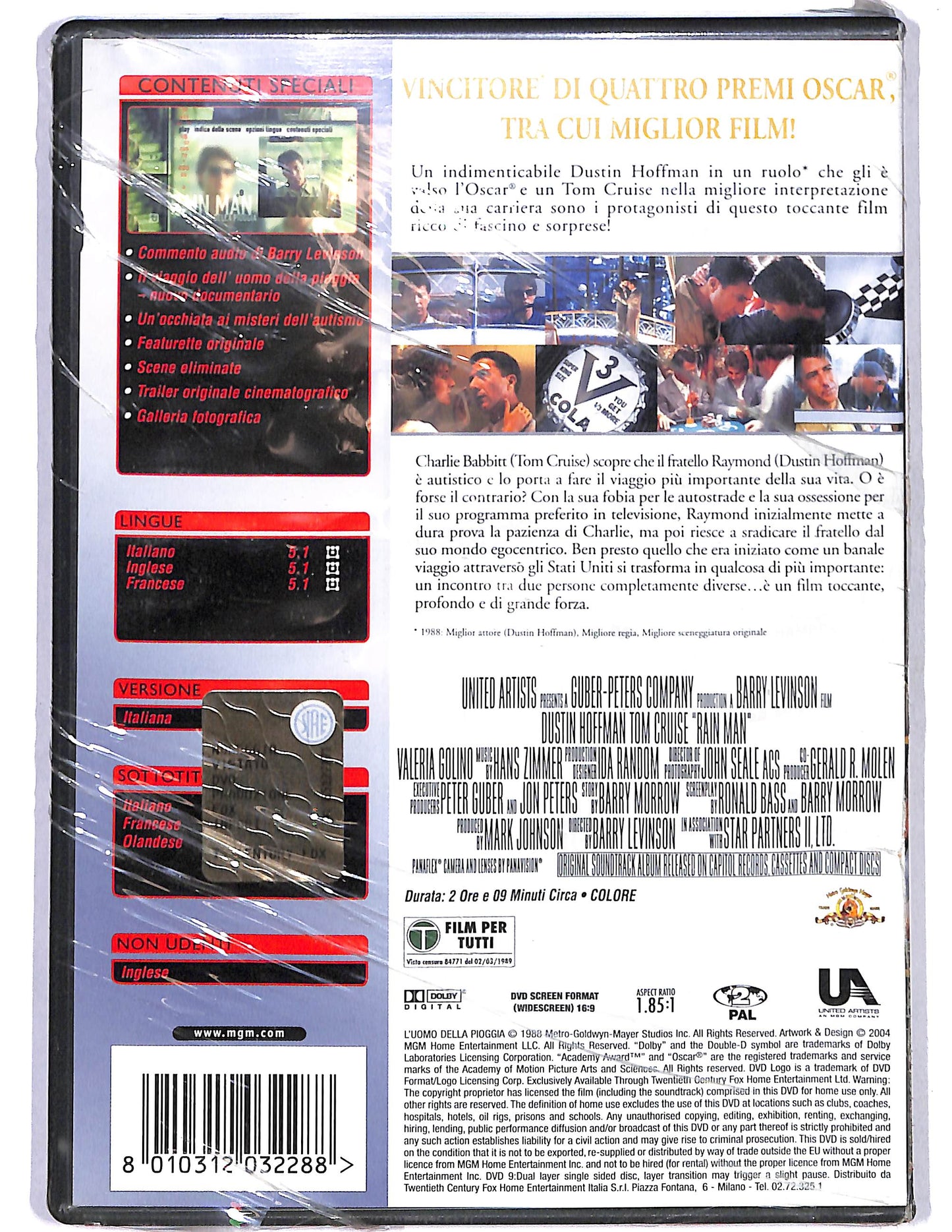 EBOND Rain Man - L'uomo della pioggia DVD DB649823