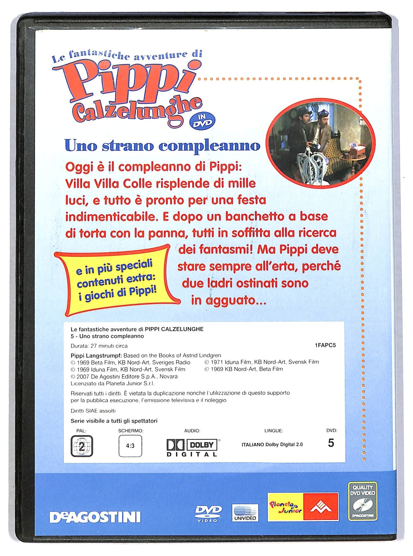 EBOND Le Fantastiche Avventure Di Pippi Calzelunghe Vol. 5 DVD DB650310