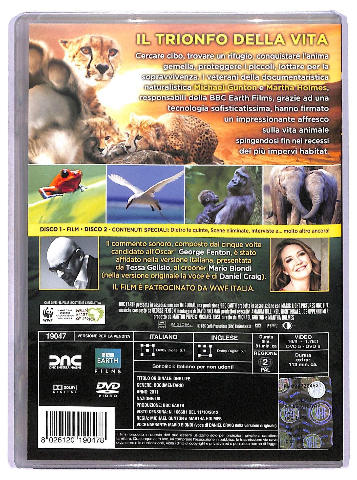EBOND One Life - Il Film DVD DB650326