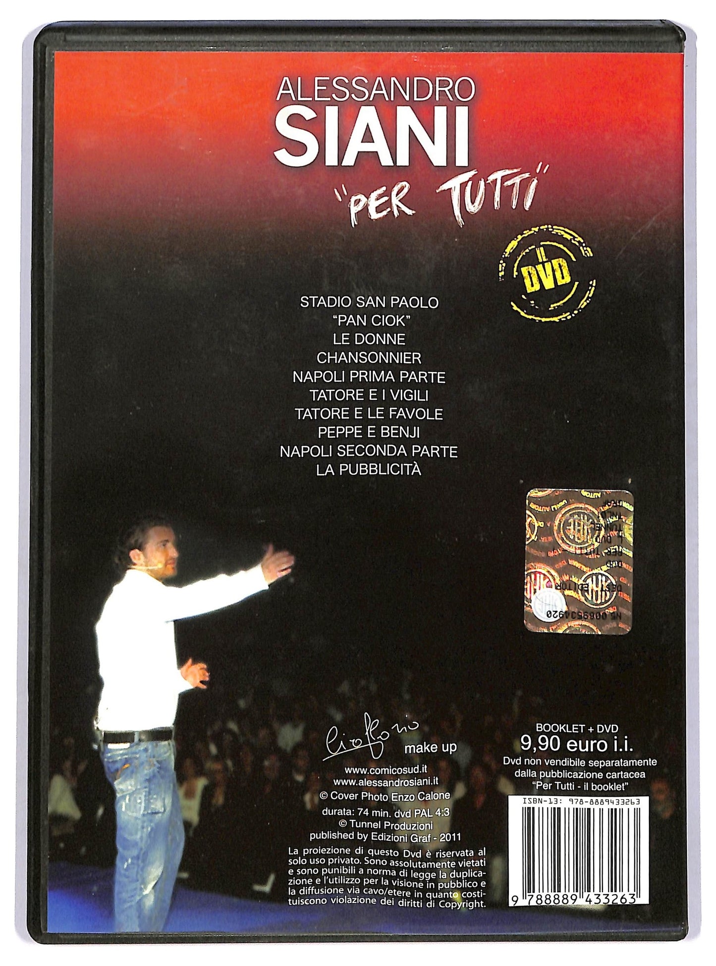 EBOND Alessandro Siani - Per Tutti DVD DB650327