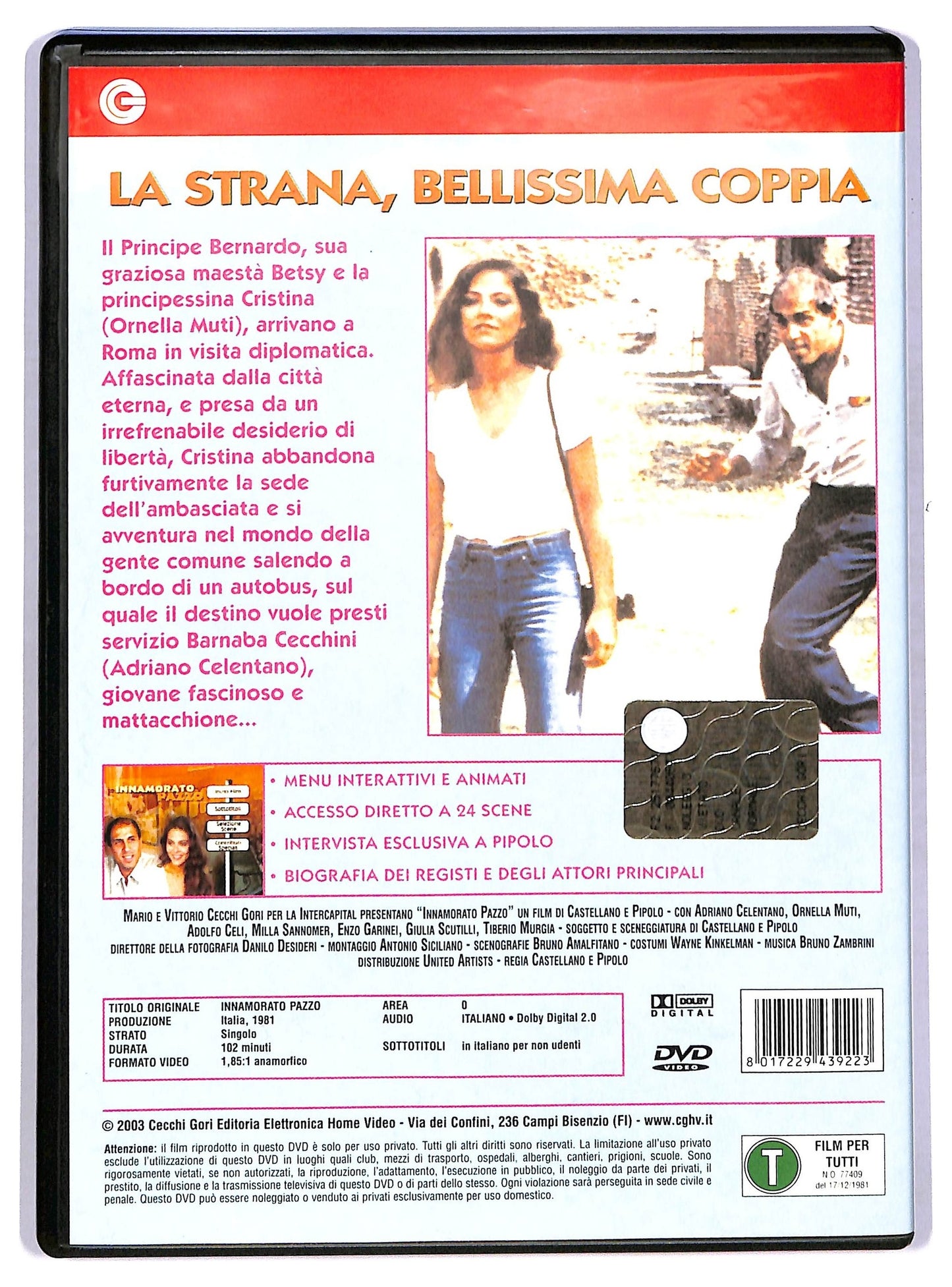 EBOND Innamorato Pazzo DVD DB650334