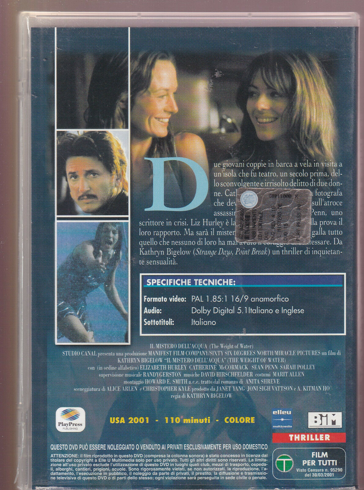 EBOND Il Mistero Dell'acqua DVD DB650345